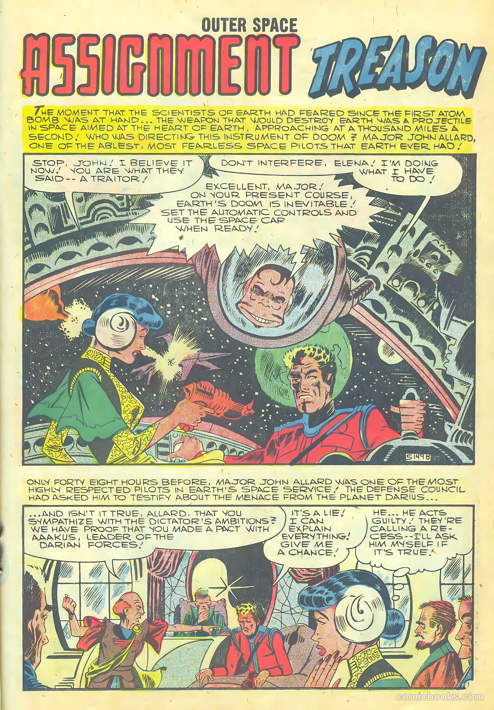 Outer Space #18 (1958) — page 23 of 36