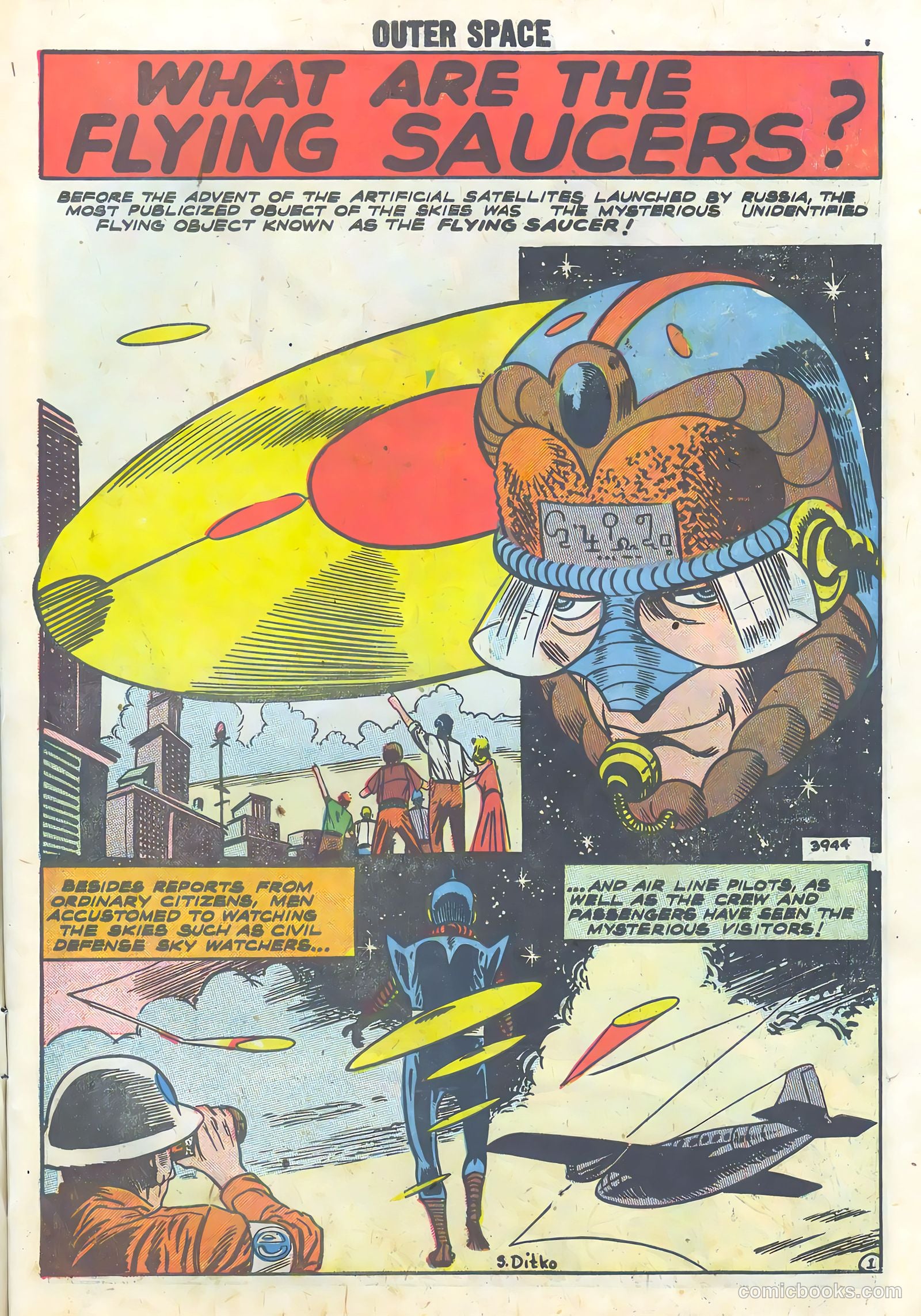 Outer Space #19 (1958) — page 3 of 36