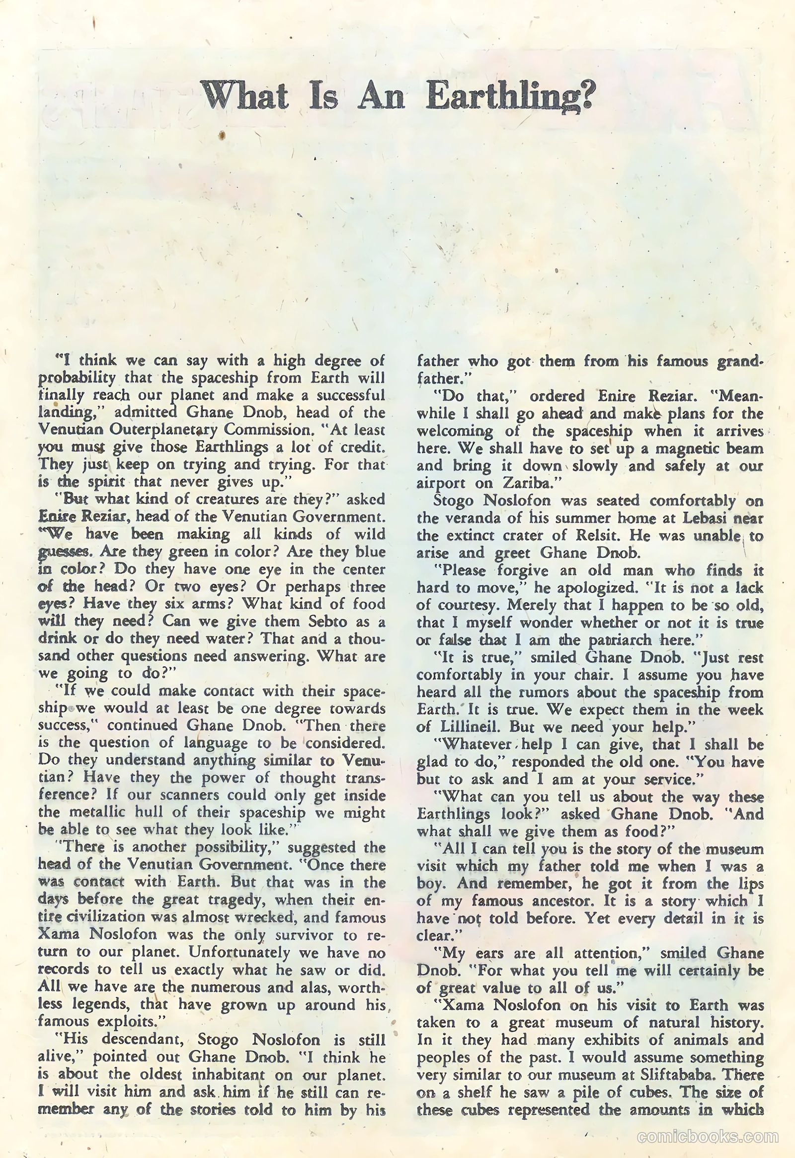 Outer Space #19 (1958) — page 16 of 36