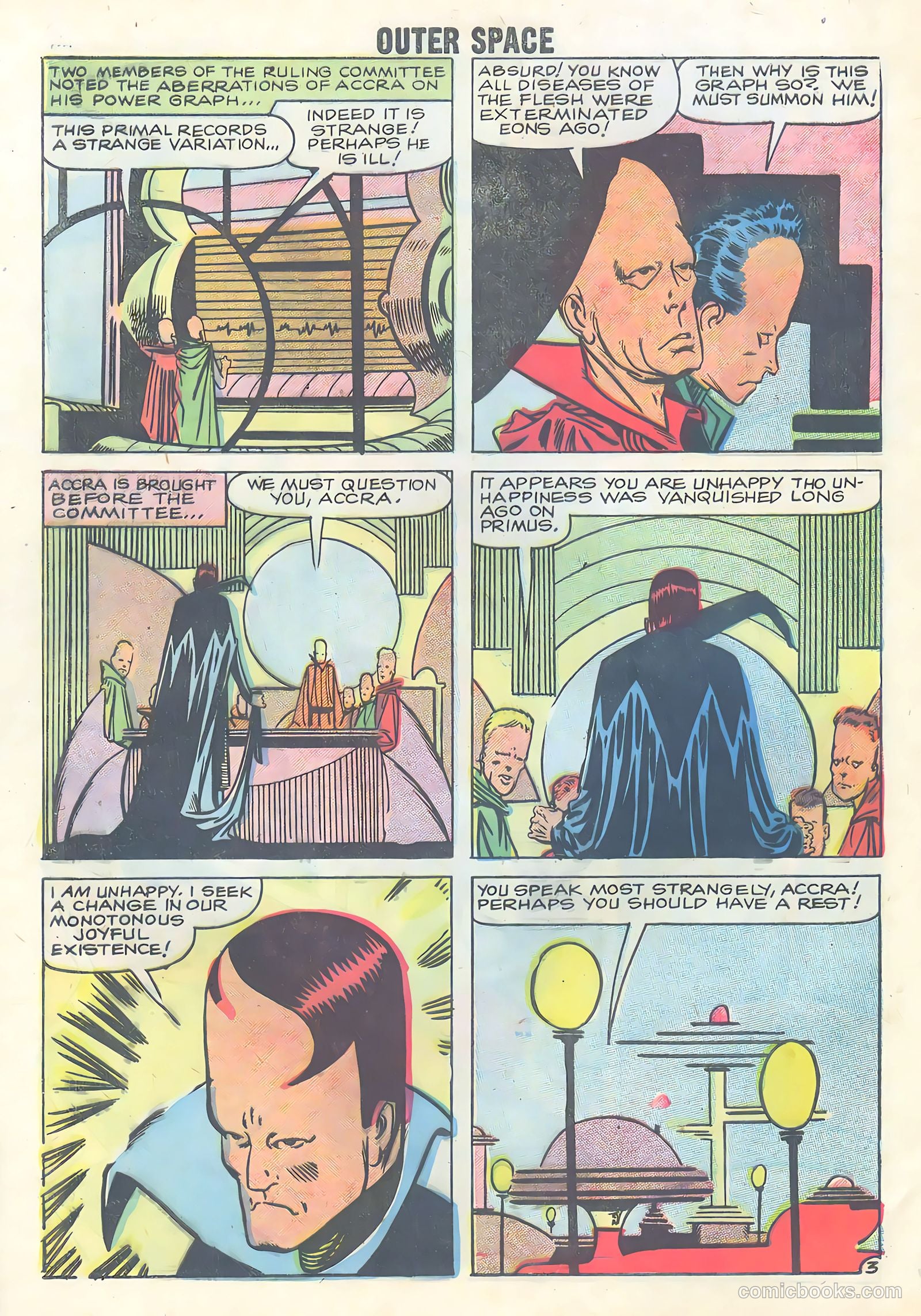 Outer Space #19 (1958) — page 28 of 36