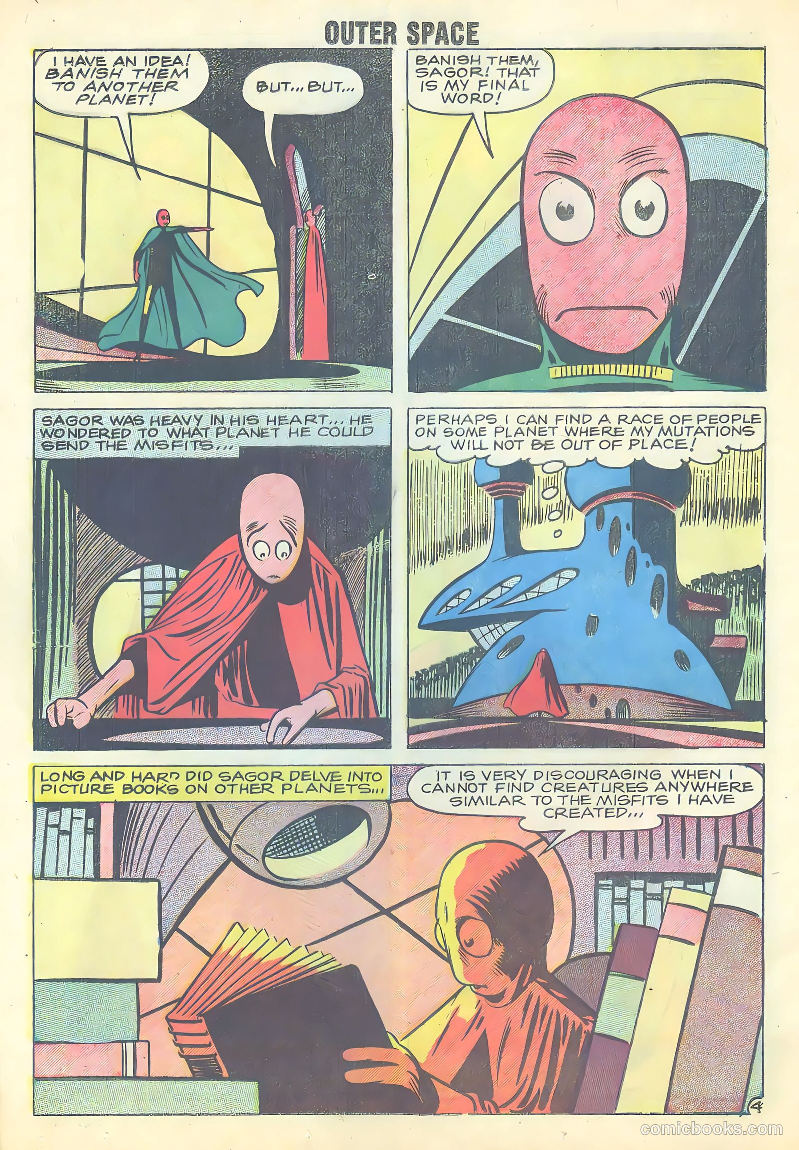 Outer Space #20 (1958) — page 12 of 36