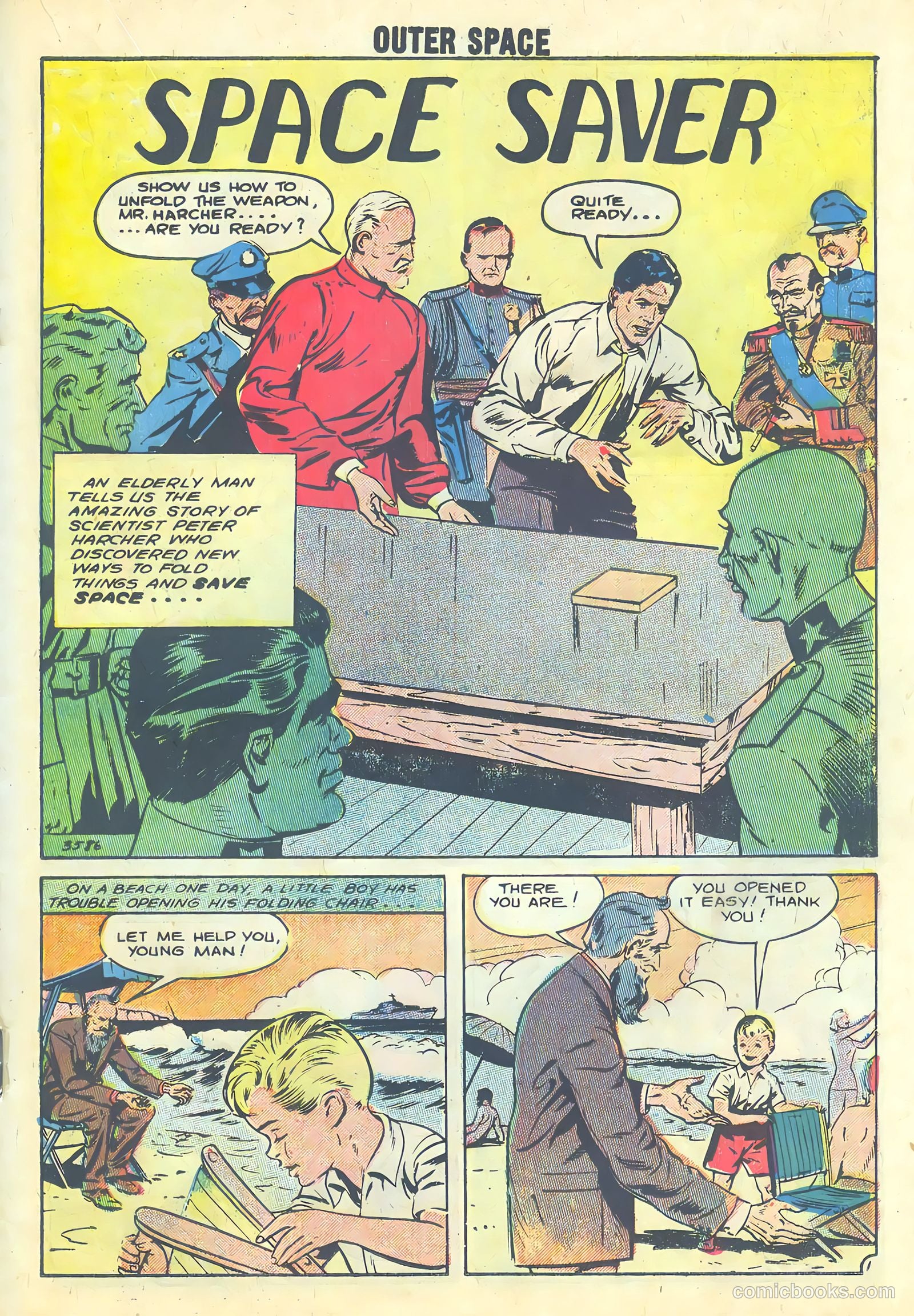 Outer Space #20 (1958) — page 19 of 36