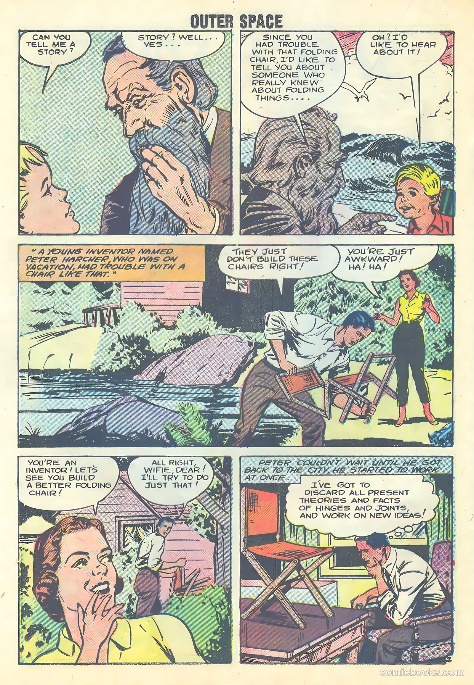 Outer Space #20 (1958) — page 20 of 36