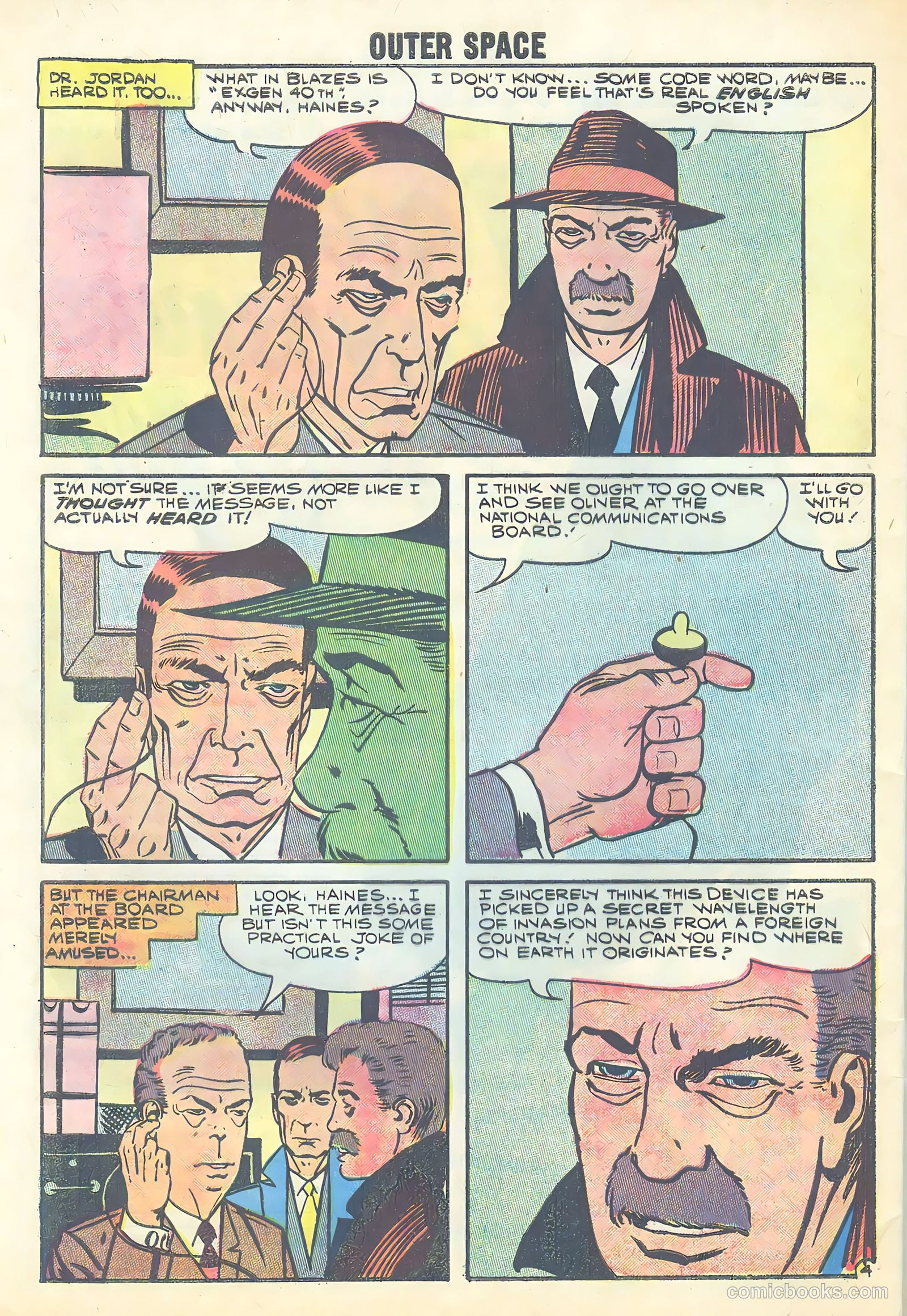 Outer Space #20 (1958) — page 32 of 36