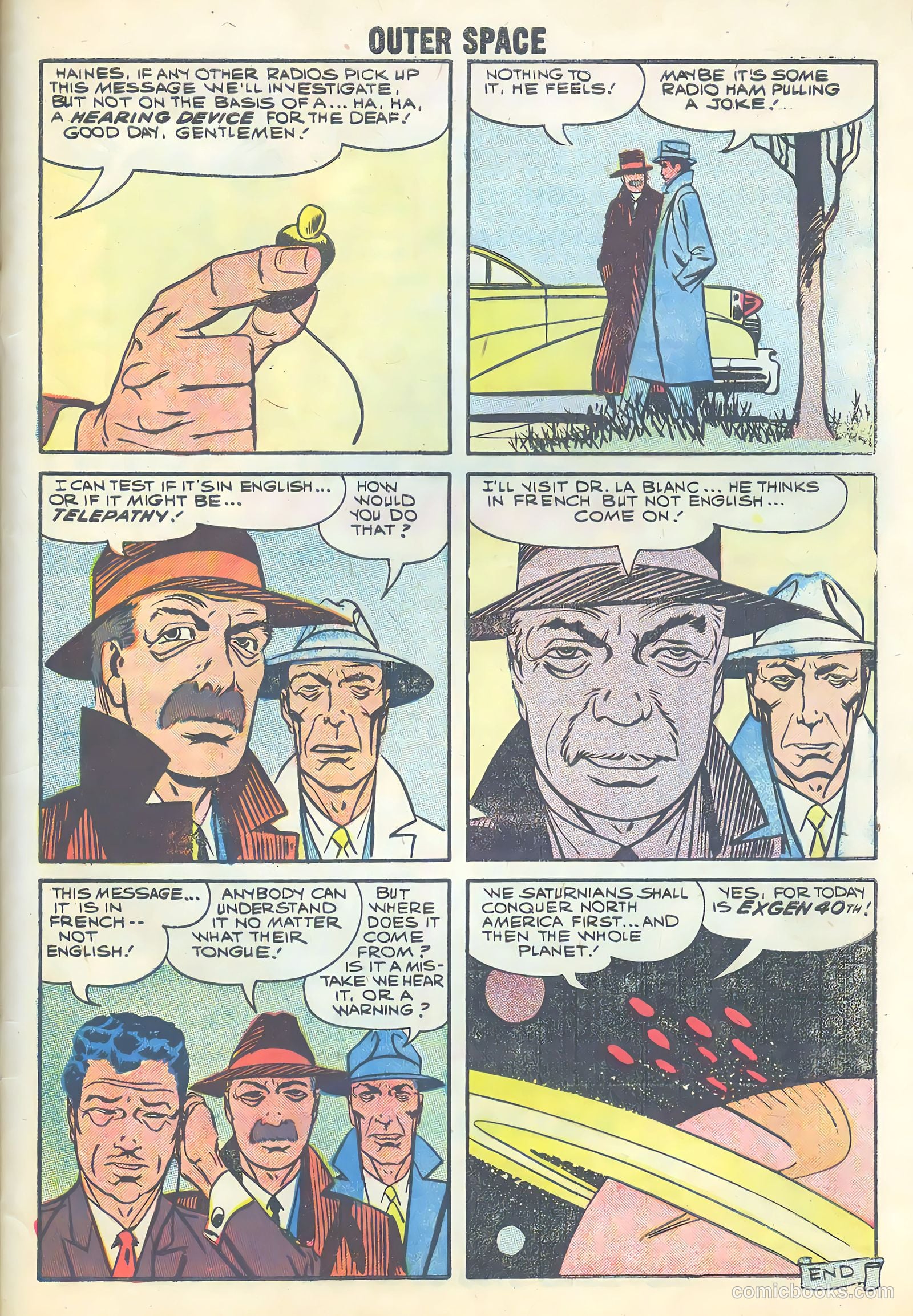 Outer Space #20 (1958) — page 33 of 36