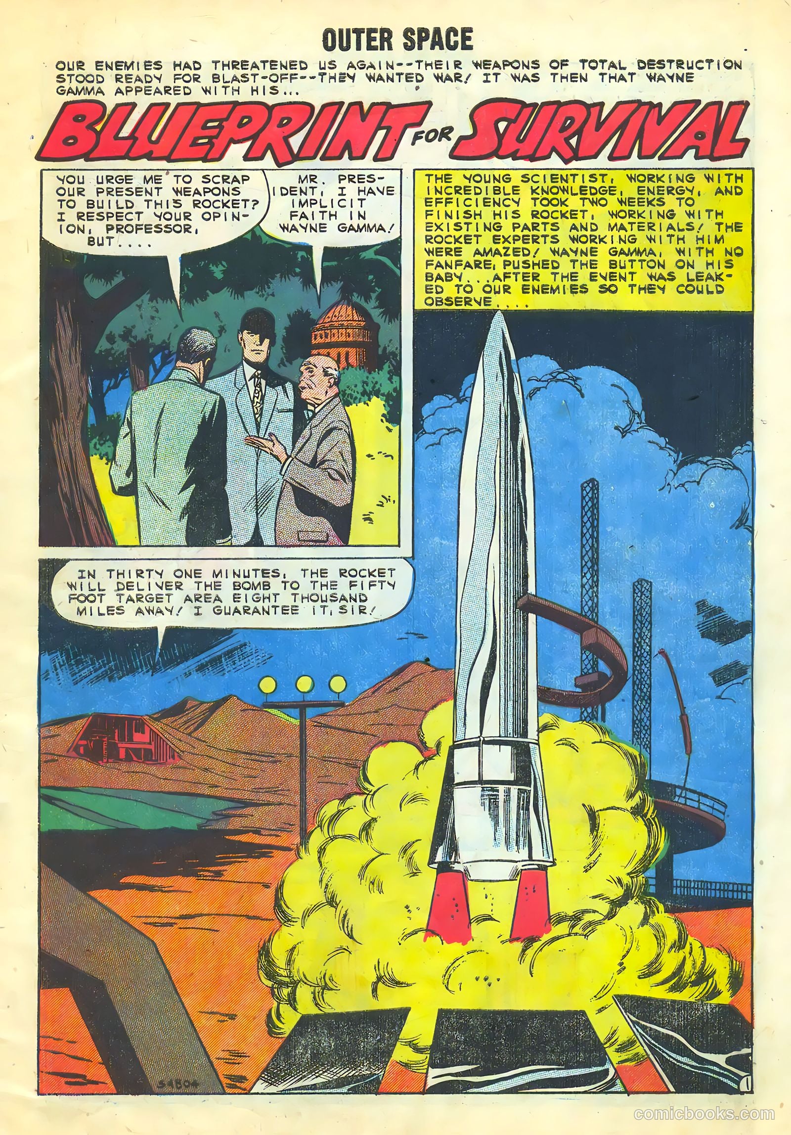 Outer Space #21 (1959) — page 3 of 36