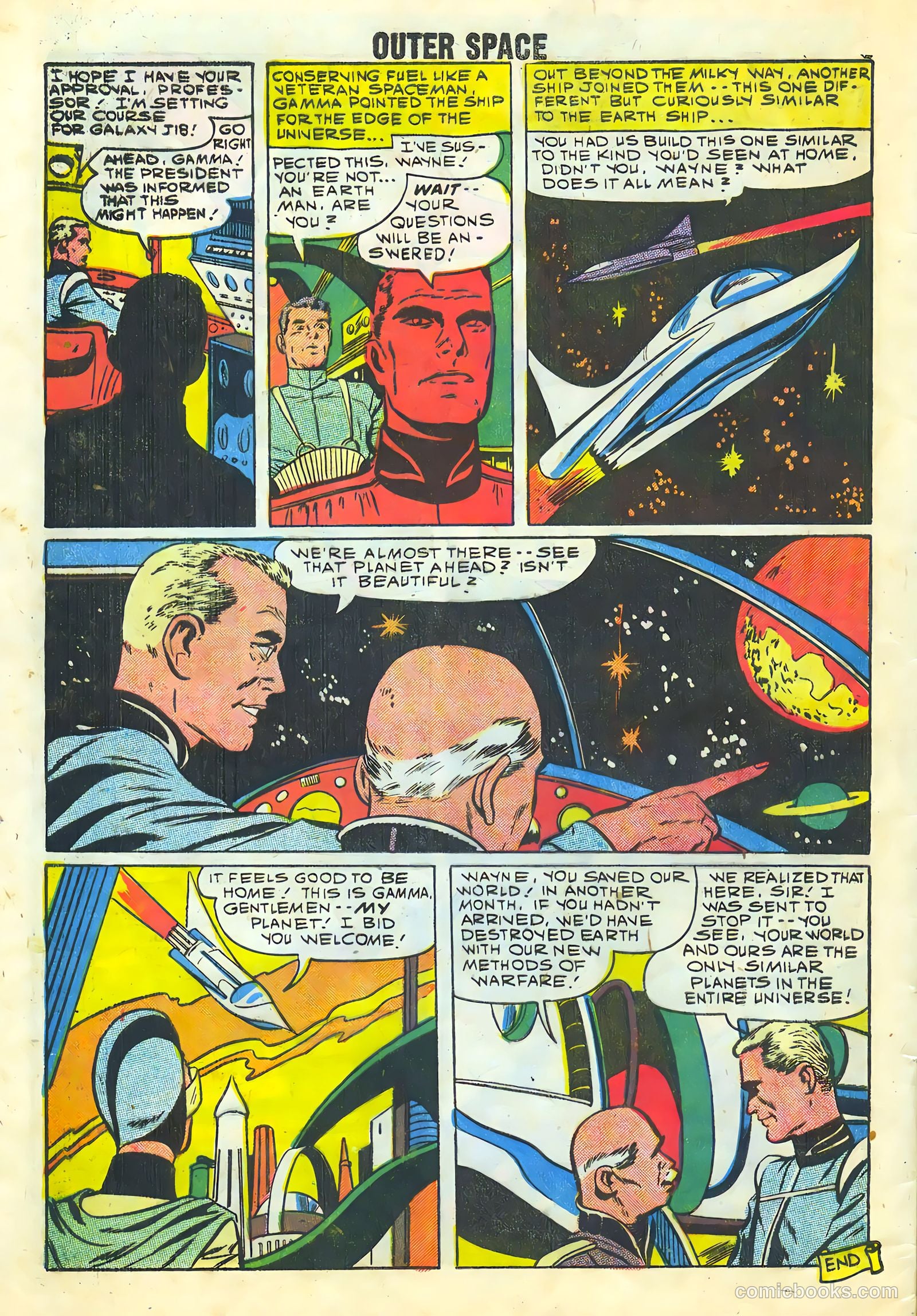 Outer Space #21 (1959) — page 8 of 36