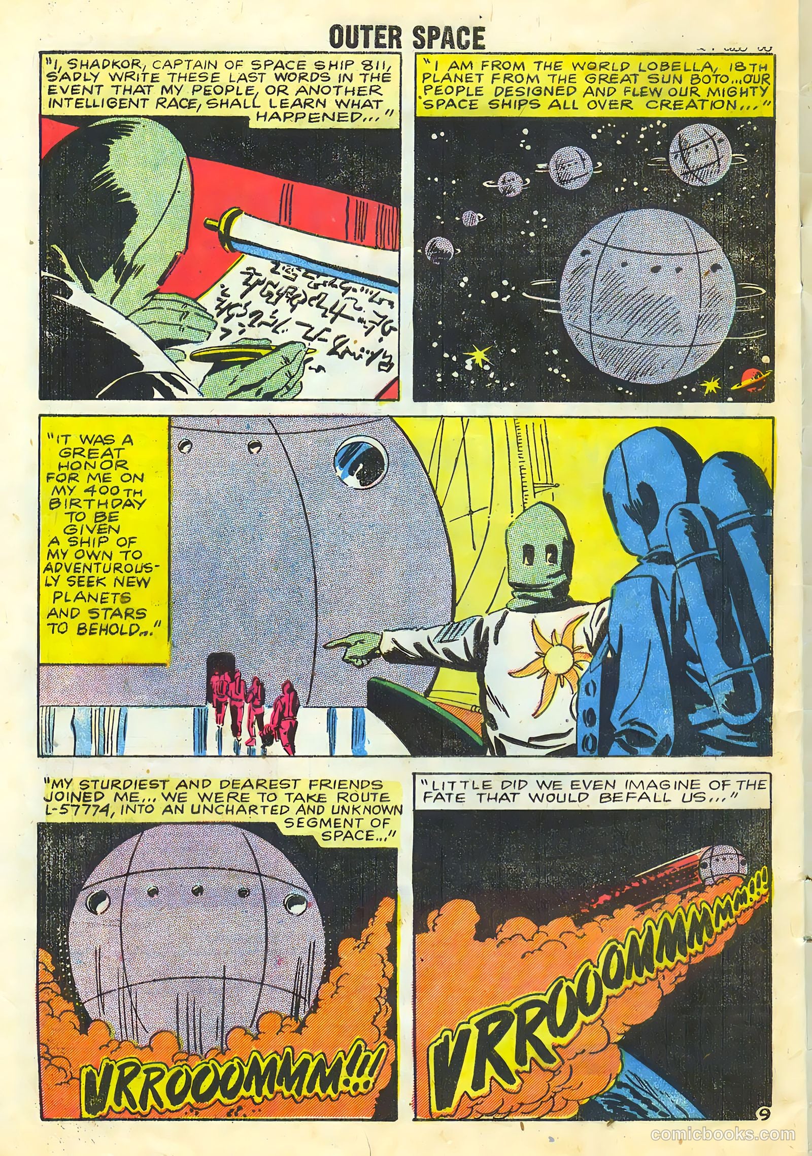 Outer Space #21 (1959) — page 32 of 36