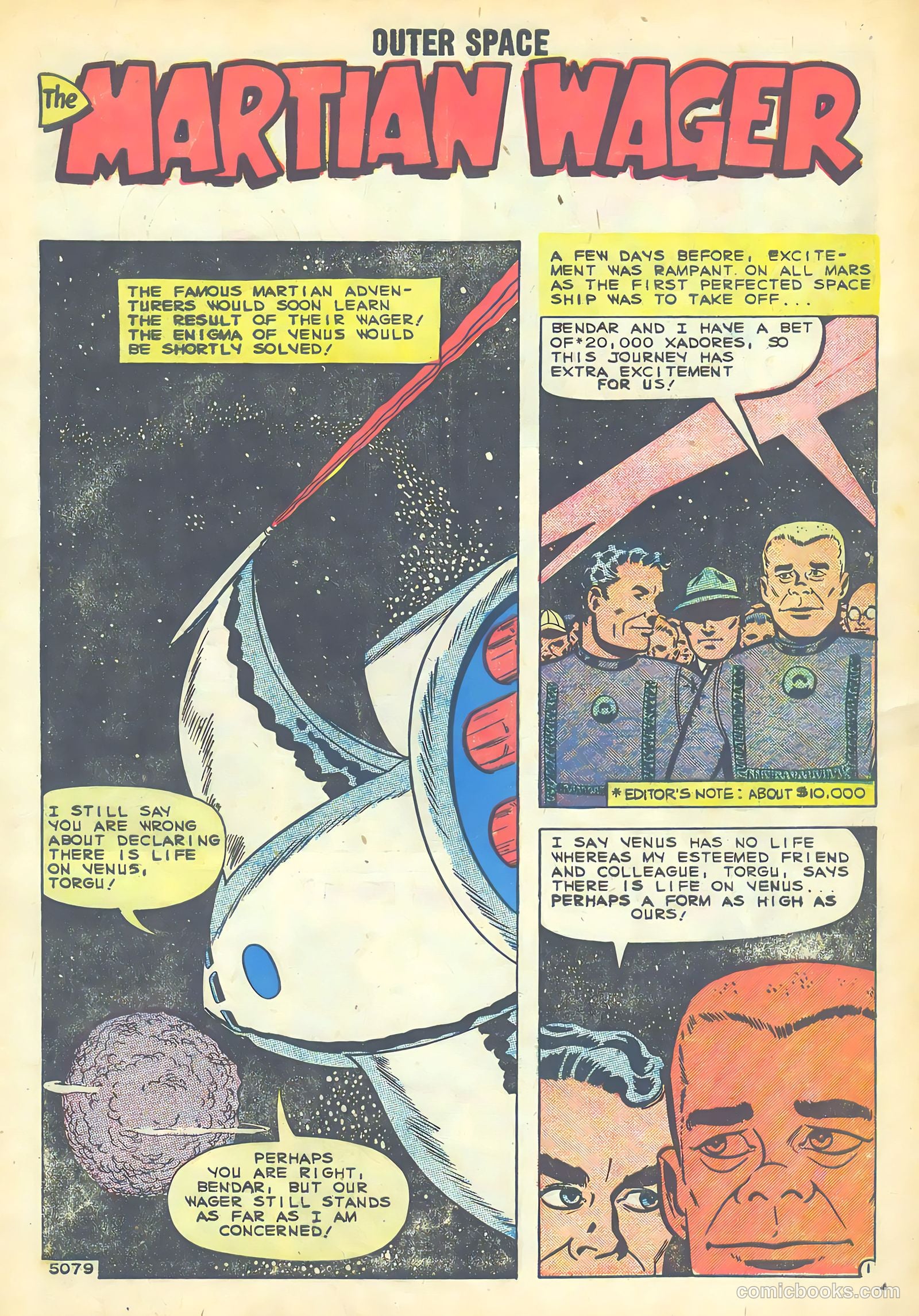 Outer Space #22 (1959) — page 3 of 36