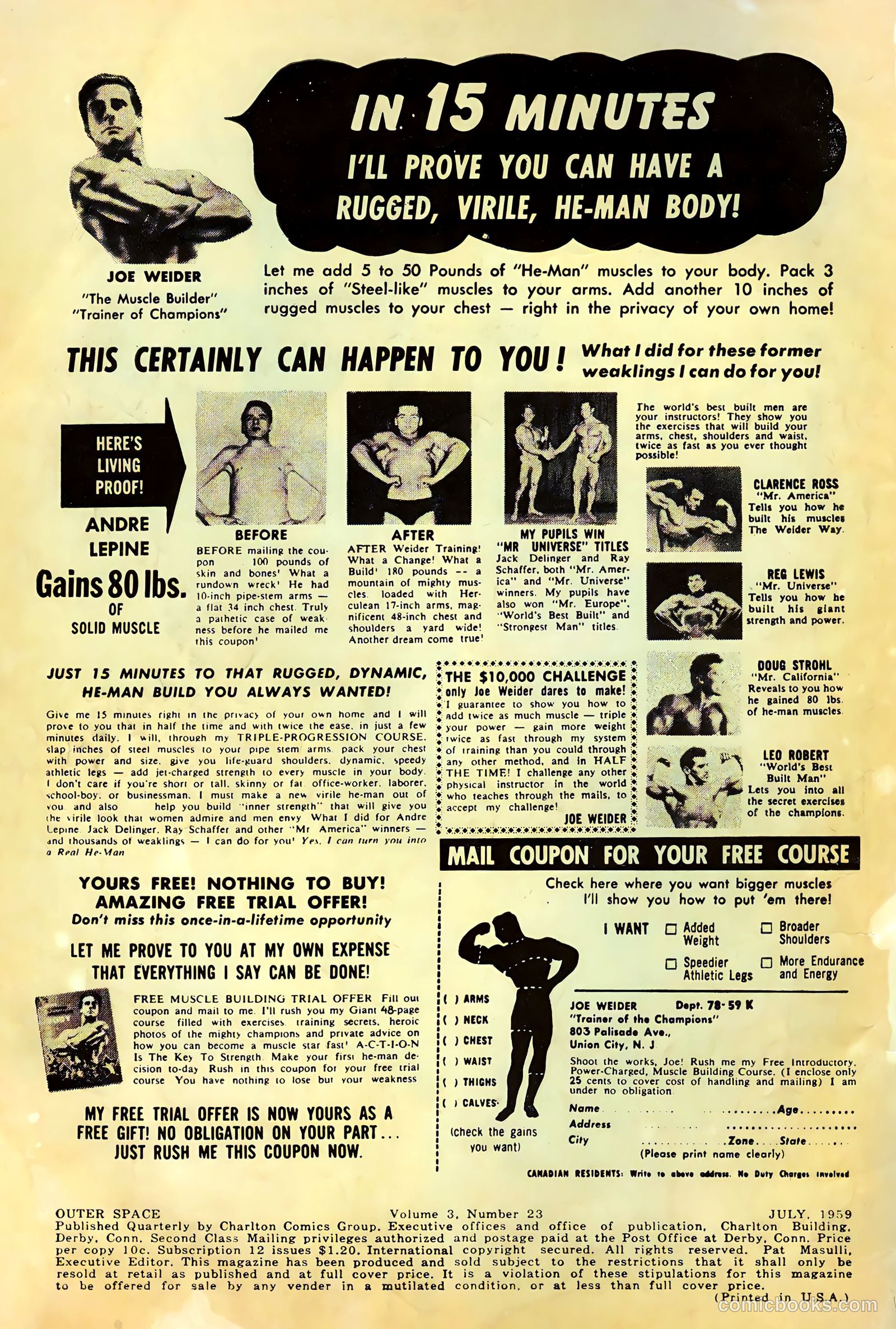 Outer Space #23 (1959) — page 2 of 35