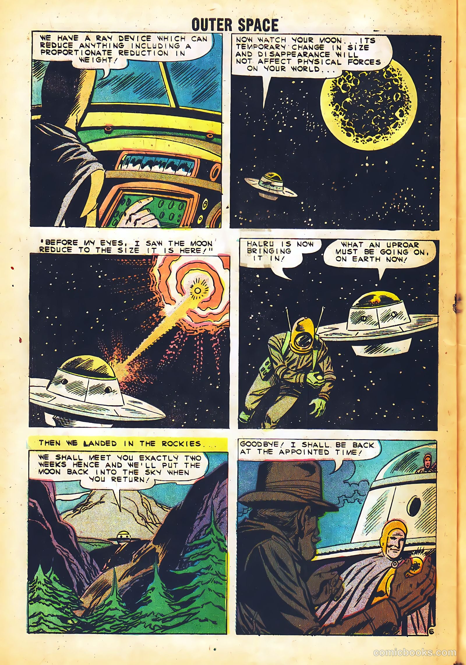 Outer Space #25 (1959) — page 32 of 36