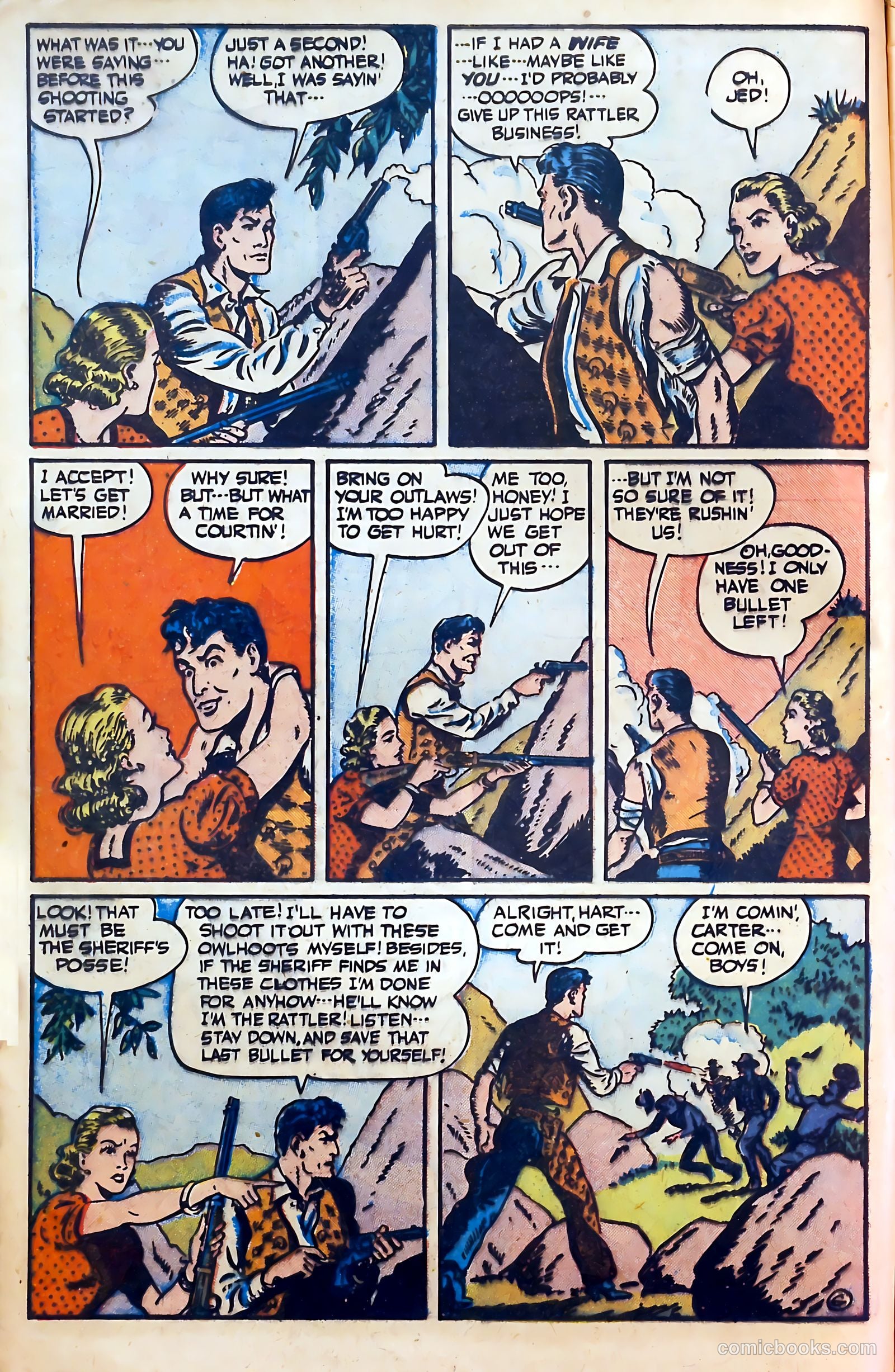 Outlaws #1 (1948) — page 8 of 52