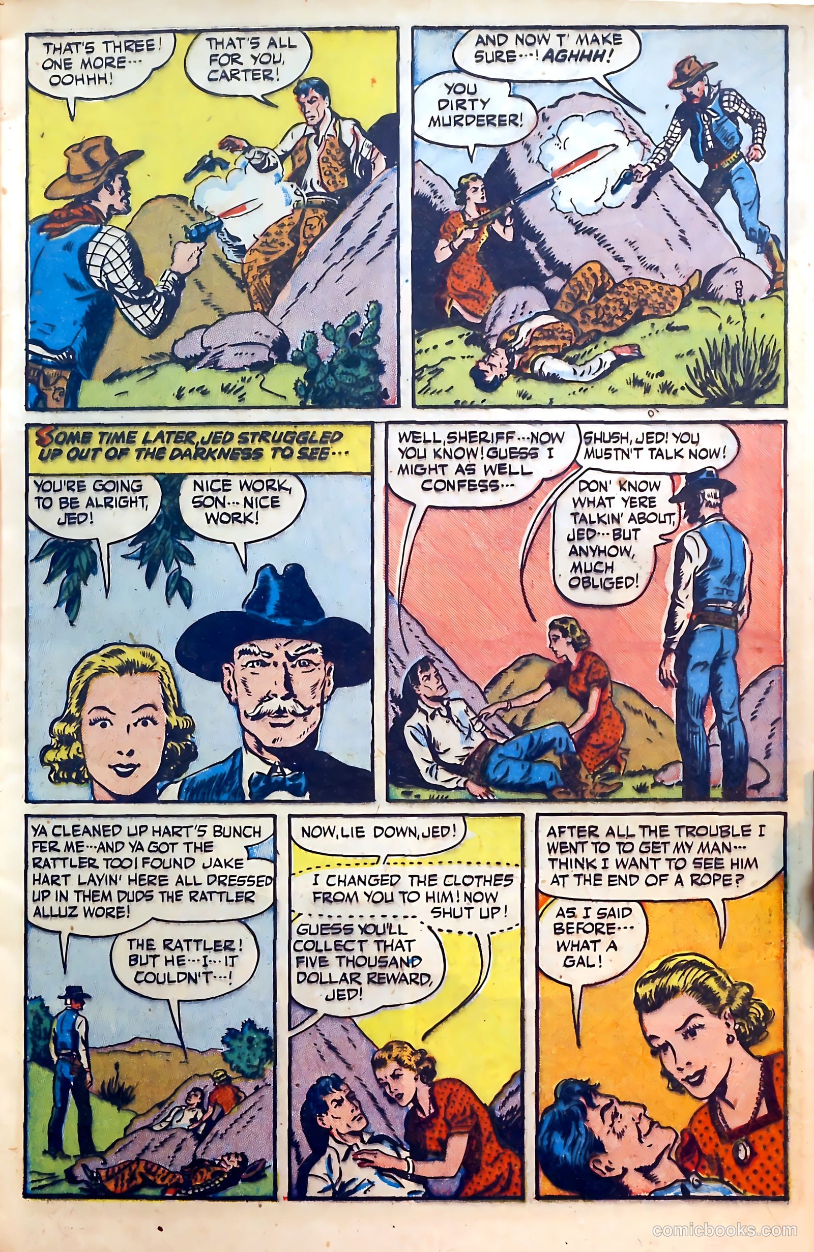 Outlaws #1 (1948) — page 9 of 52