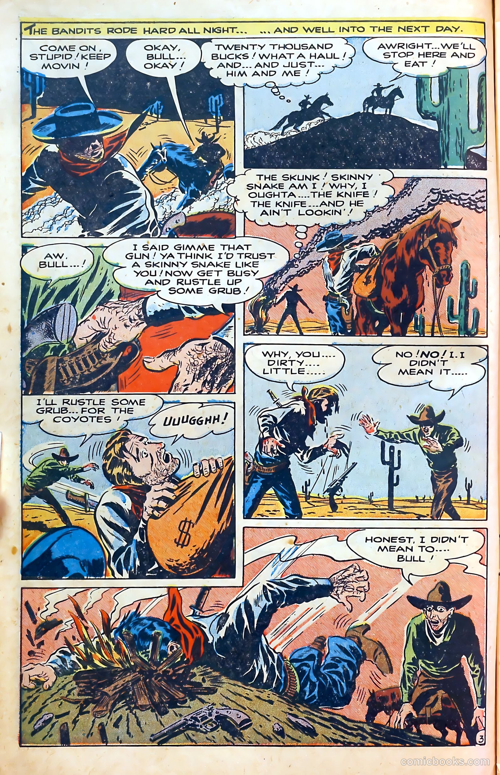 Outlaws #1 (1948) — page 12 of 52