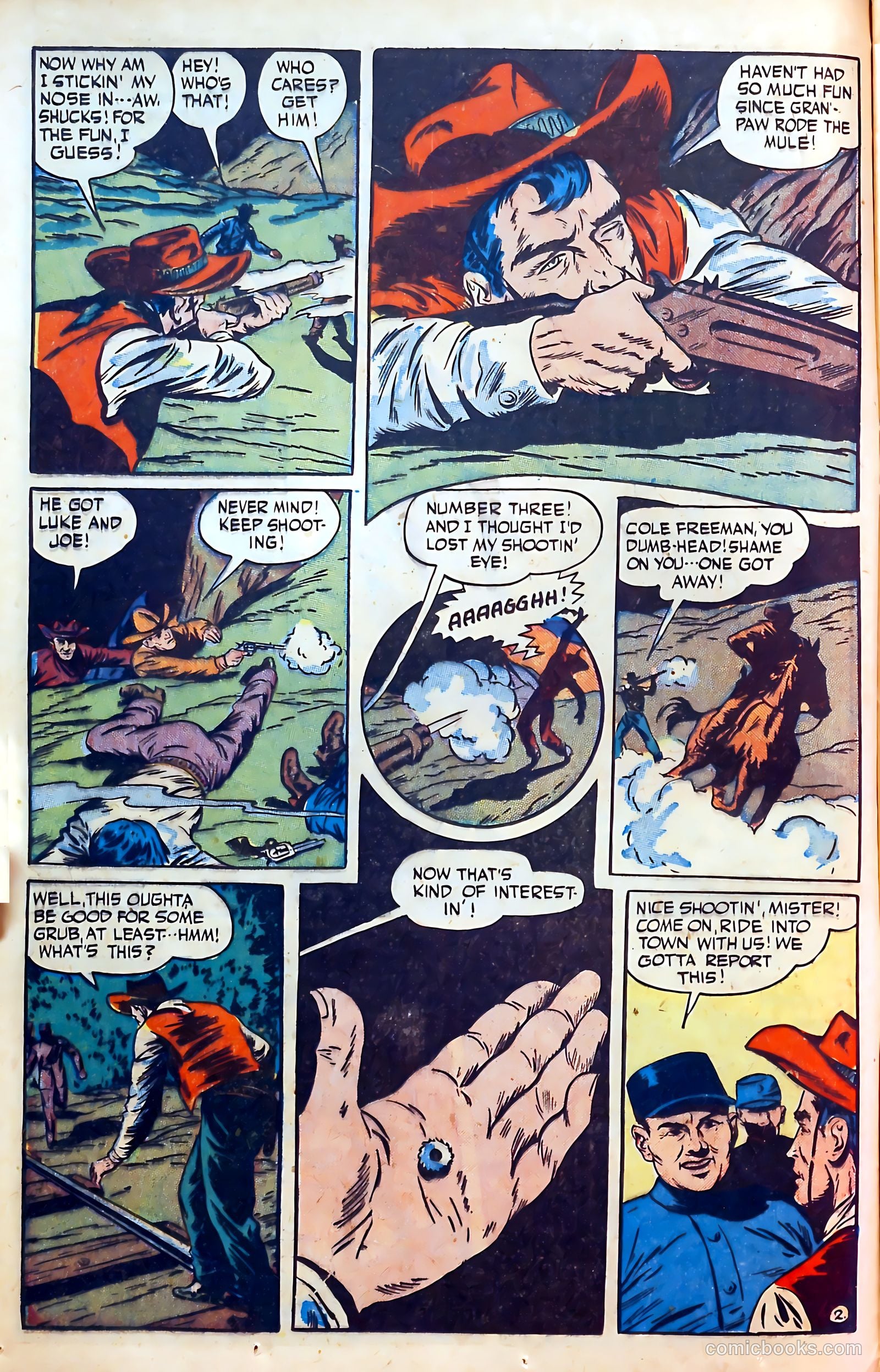 Outlaws #1 (1948) — page 16 of 52