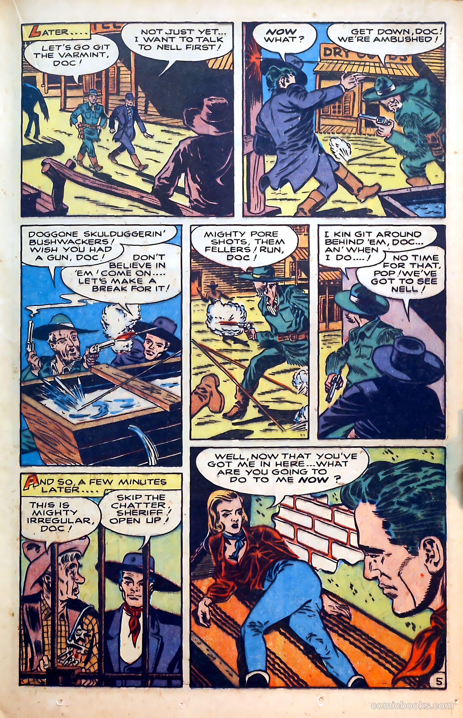 Outlaws #1 (1948) — page 25 of 52