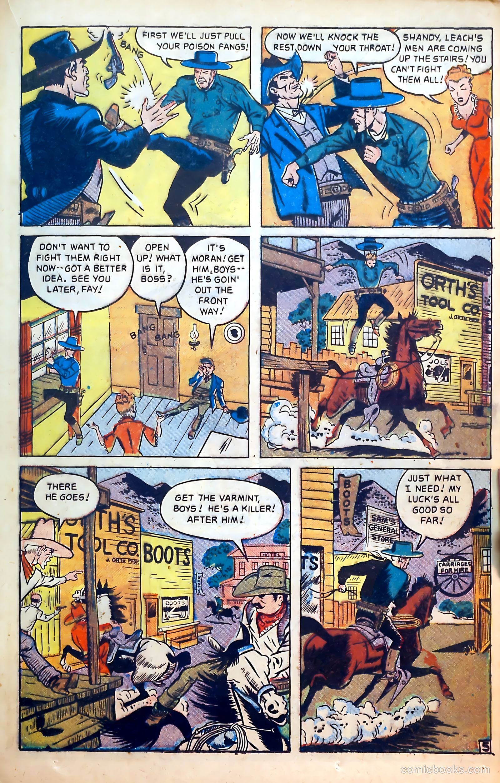 Outlaws #1 (1948) — page 33 of 52