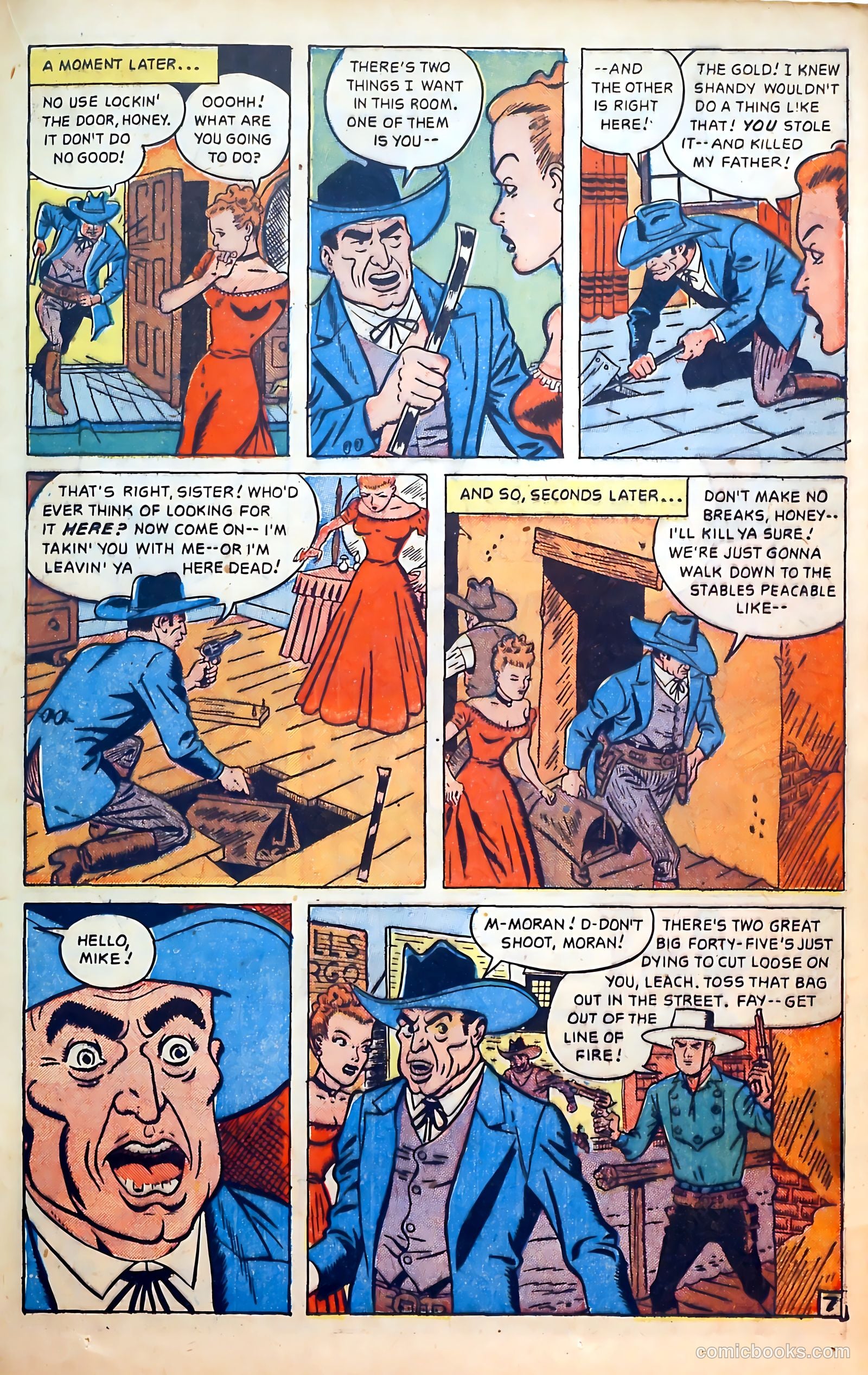 Outlaws #1 (1948) — page 35 of 52