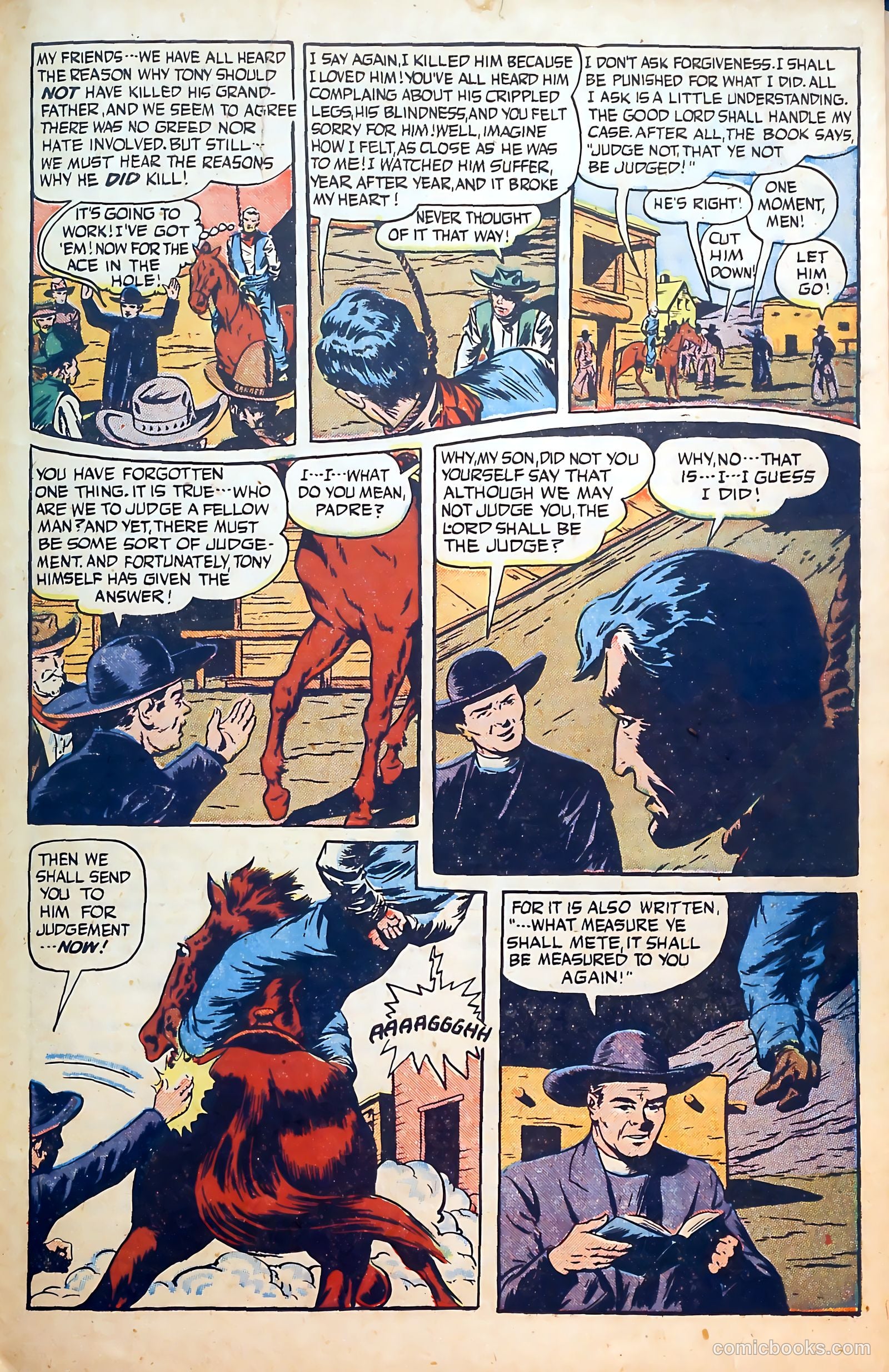 Outlaws #1 (1948) — page 41 of 52
