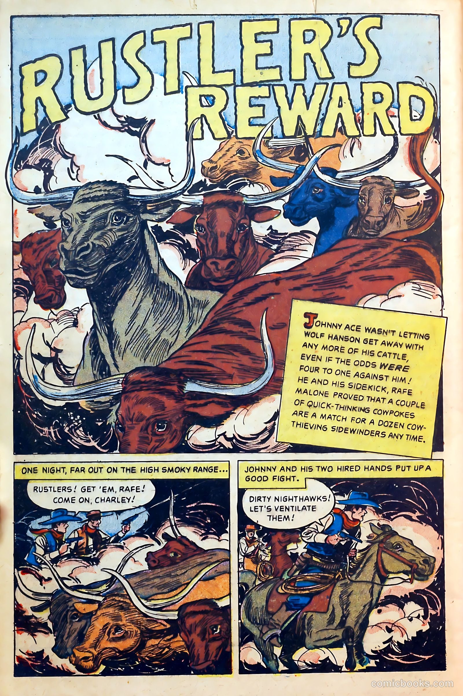 Outlaws #1 (1948) — page 44 of 52