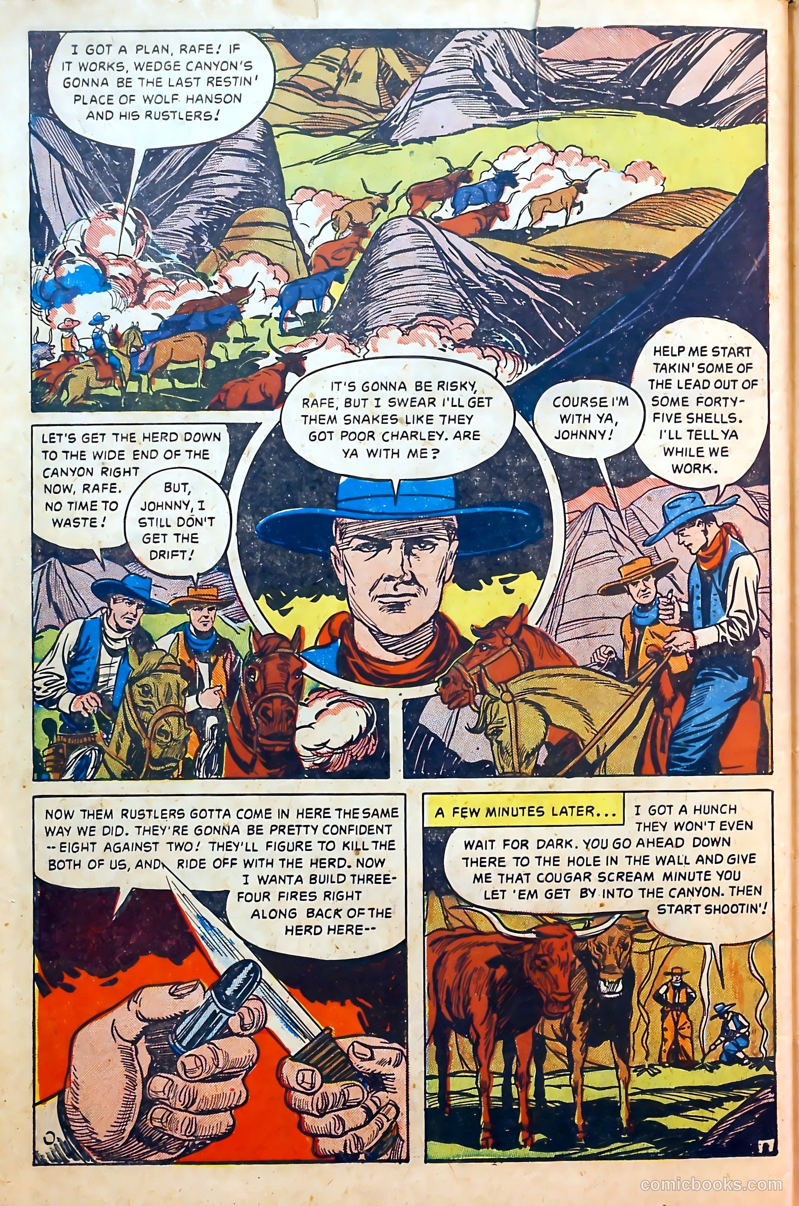 Outlaws #1 (1948) — page 46 of 52