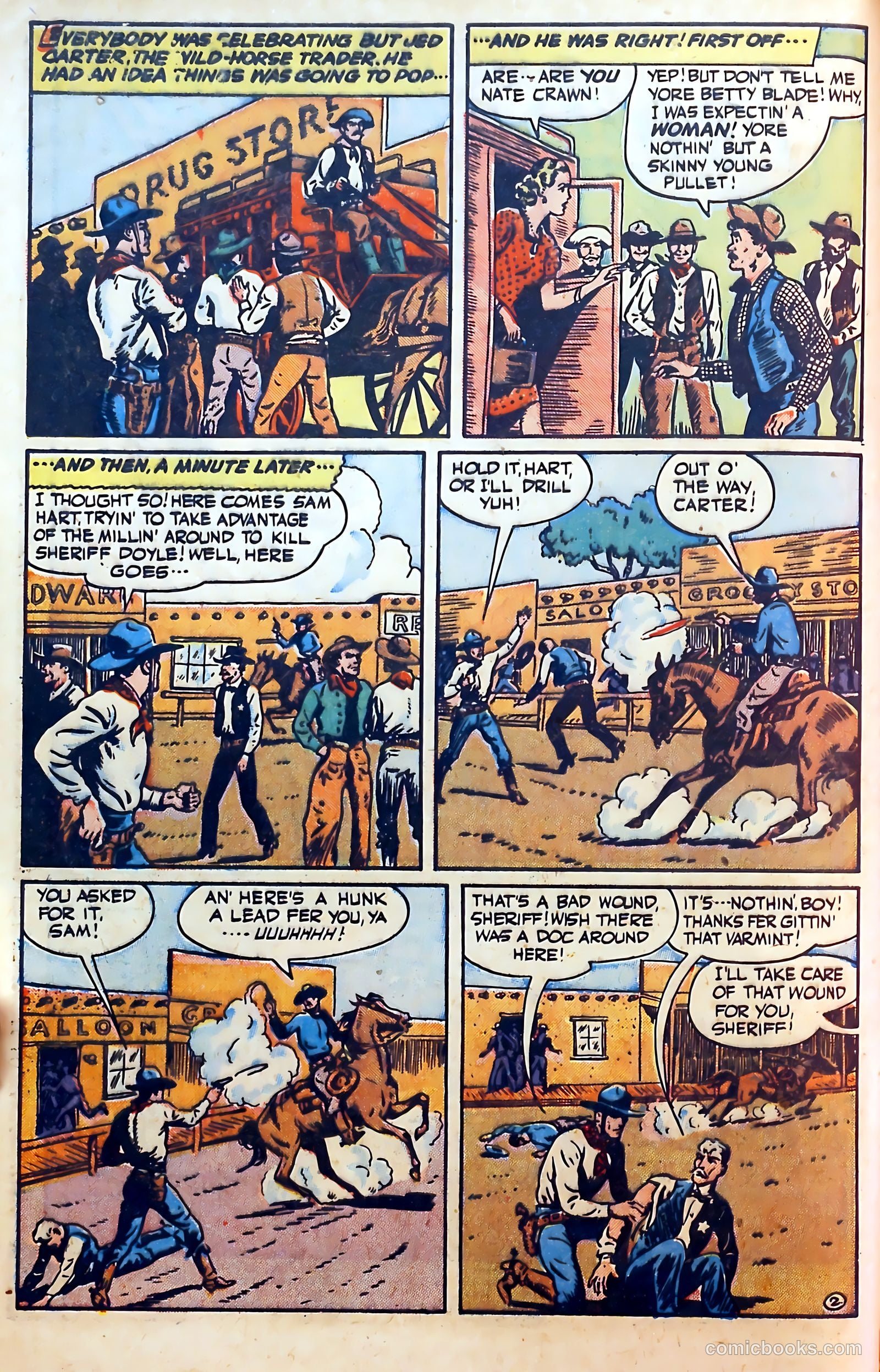 Outlaws #1 (1948) — page 4 of 52