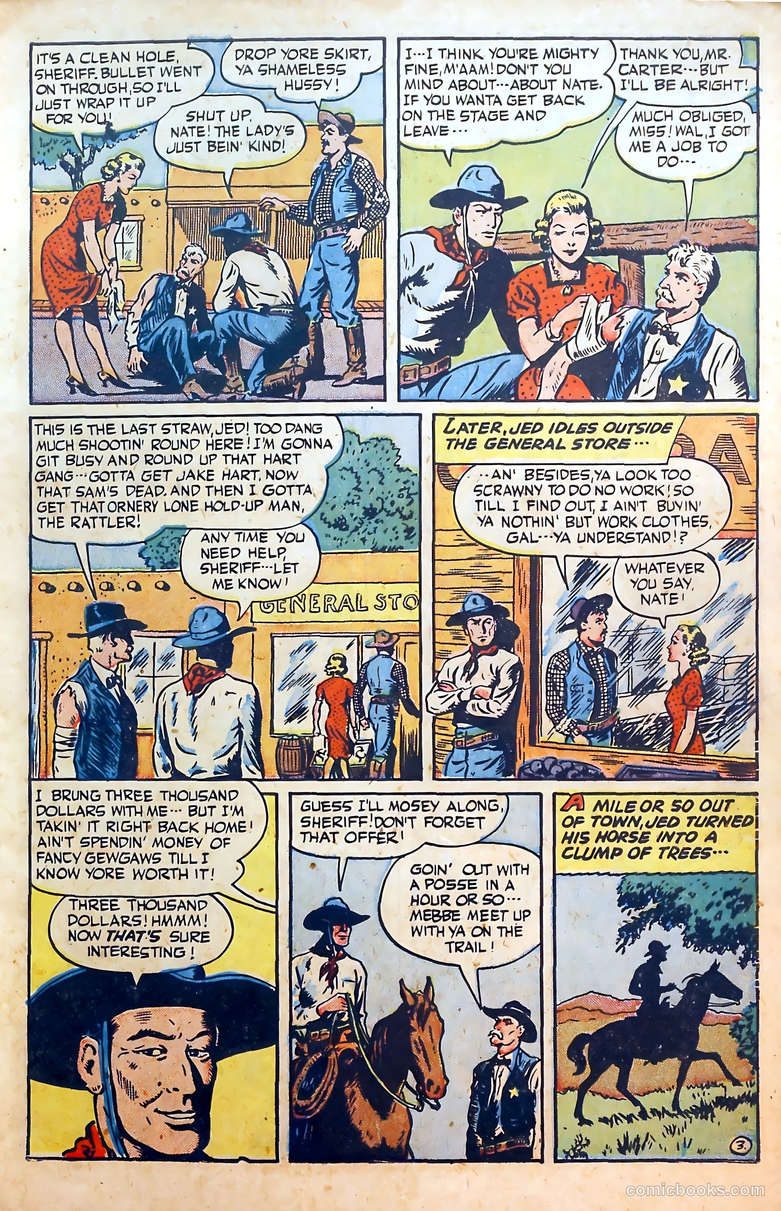 Outlaws #1 (1948) — page 5 of 52