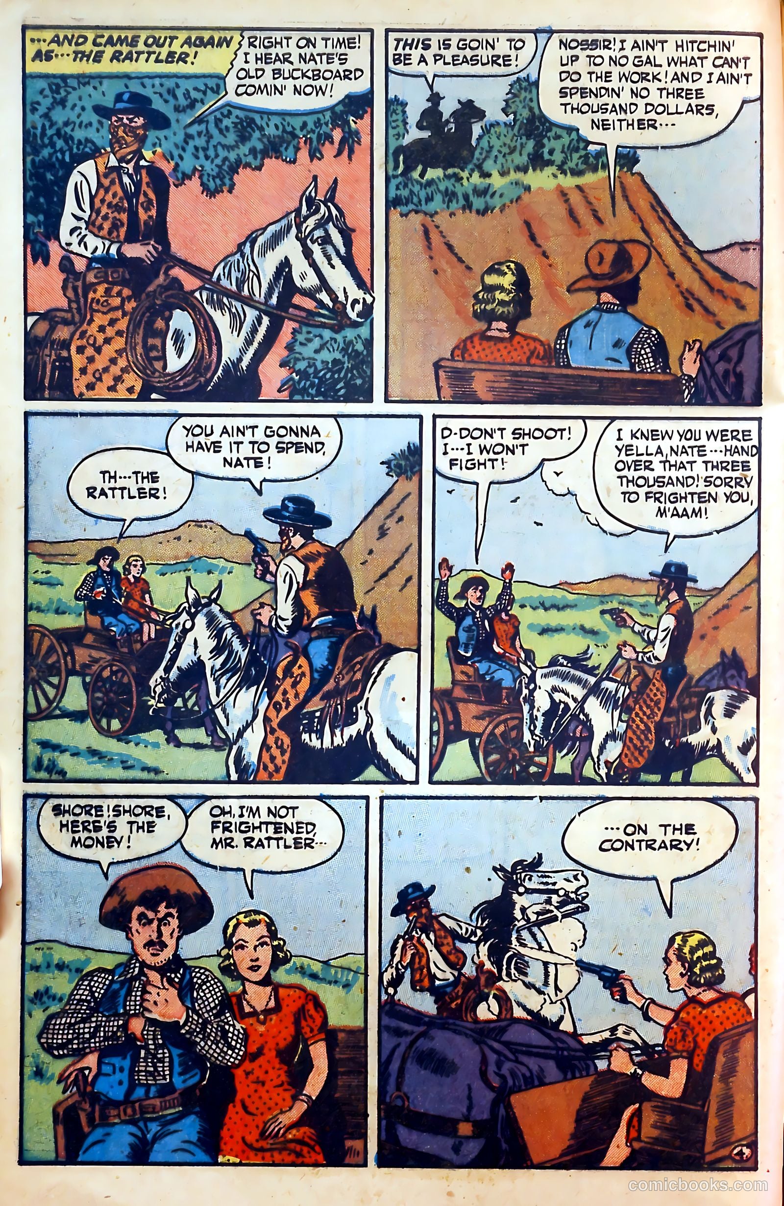 Outlaws #1 (1948) — page 6 of 52