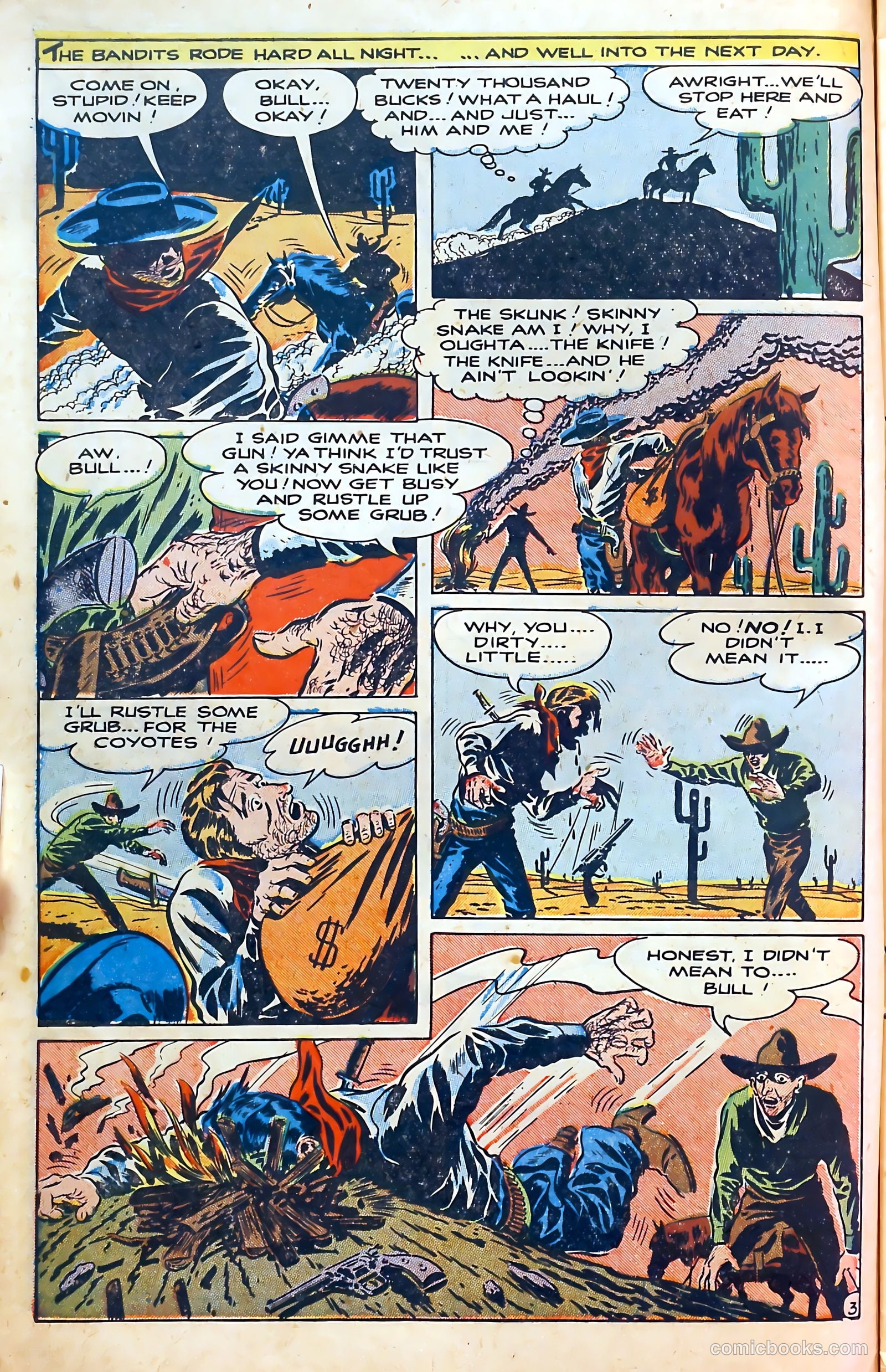 Outlaws #1 (1948) — page 12 of 52