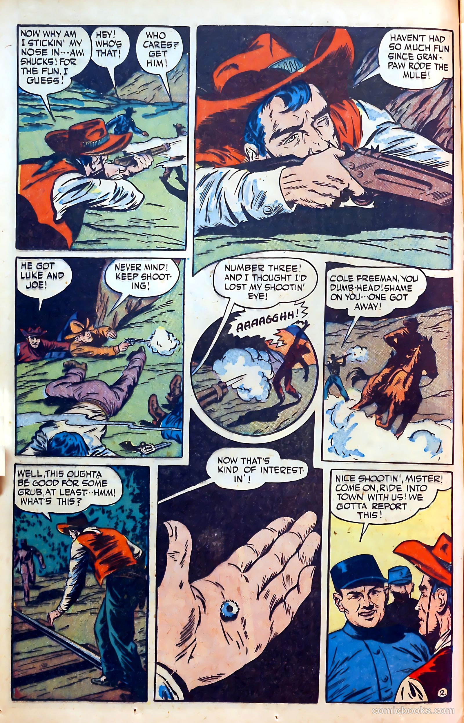 Outlaws #1 (1948) — page 16 of 52