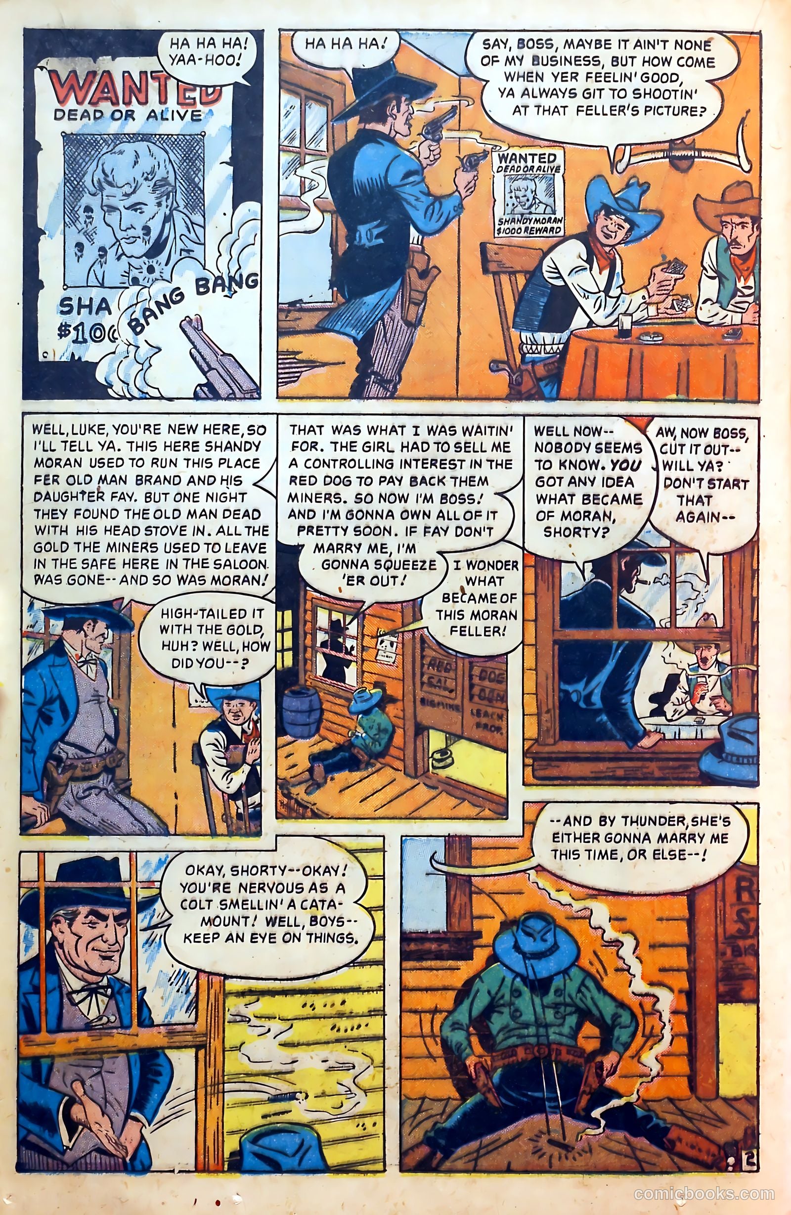Outlaws #1 (1948) — page 30 of 52