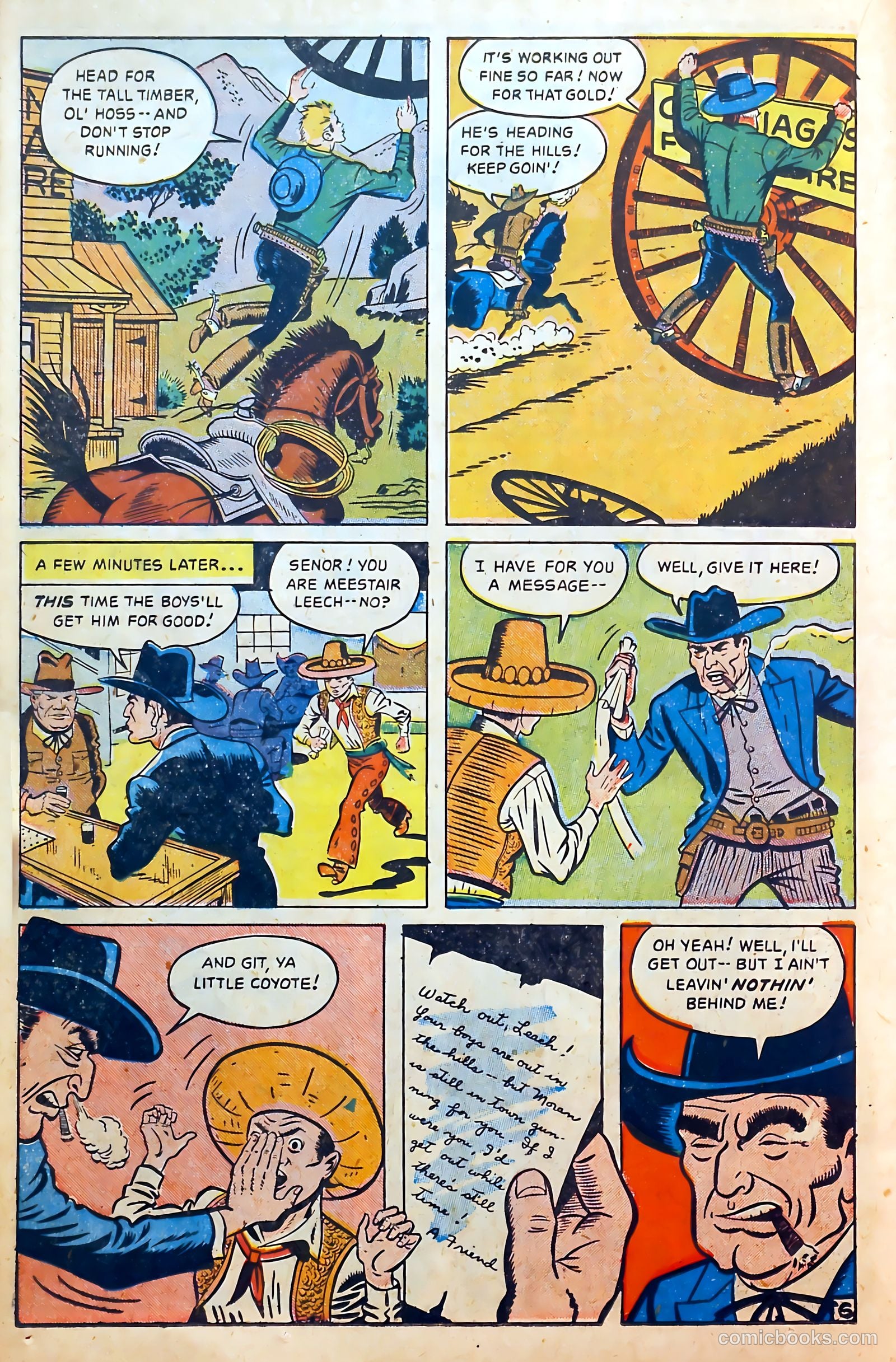 Outlaws #1 (1948) — page 34 of 52
