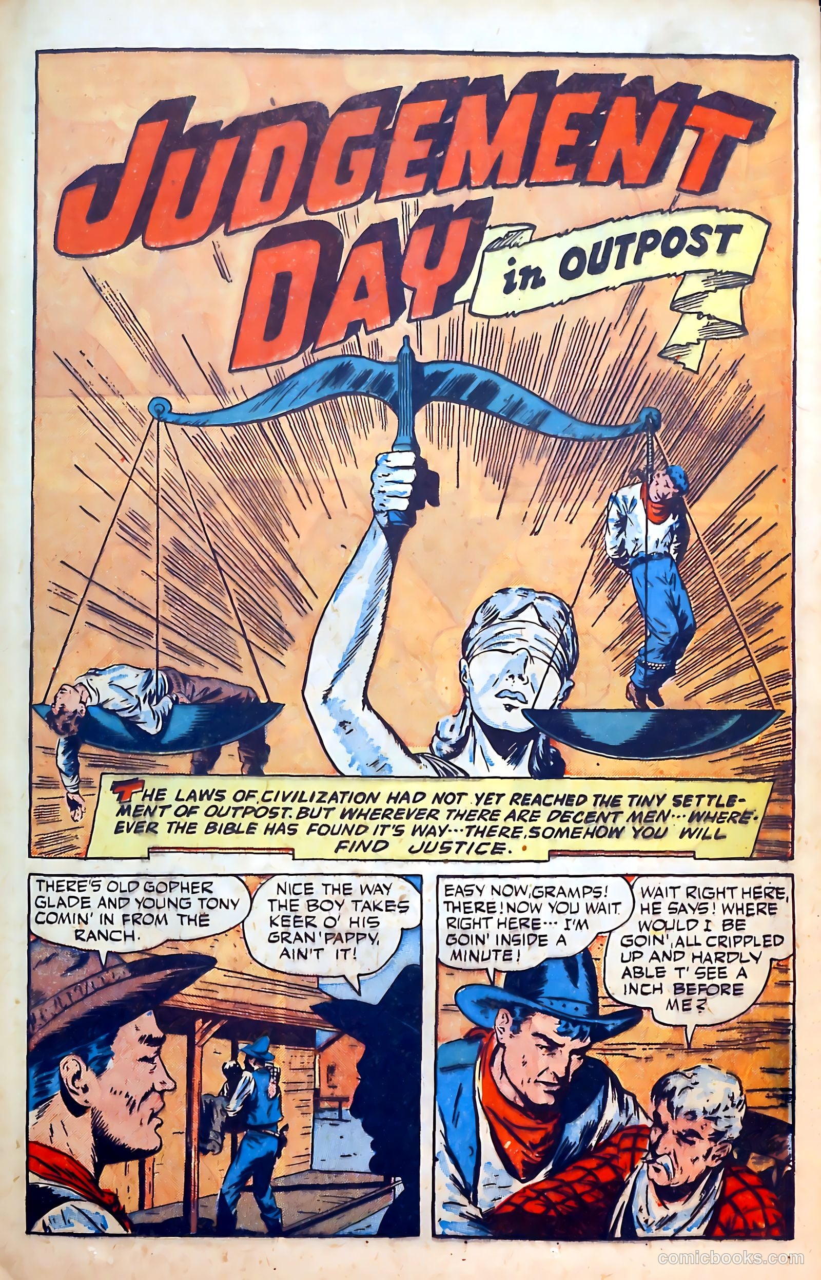 Outlaws #1 (1948) — page 37 of 52