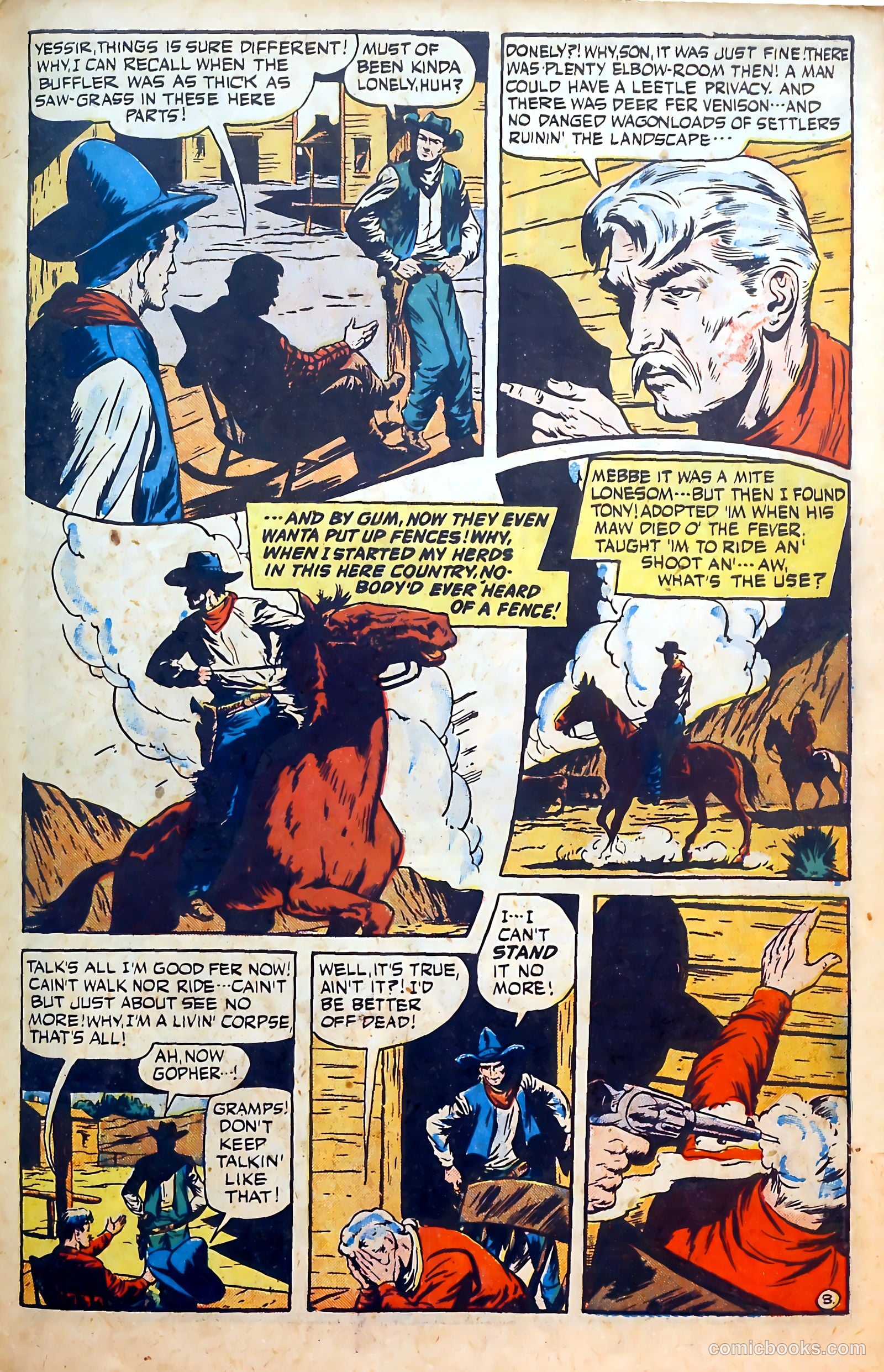 Outlaws #1 (1948) — page 39 of 52