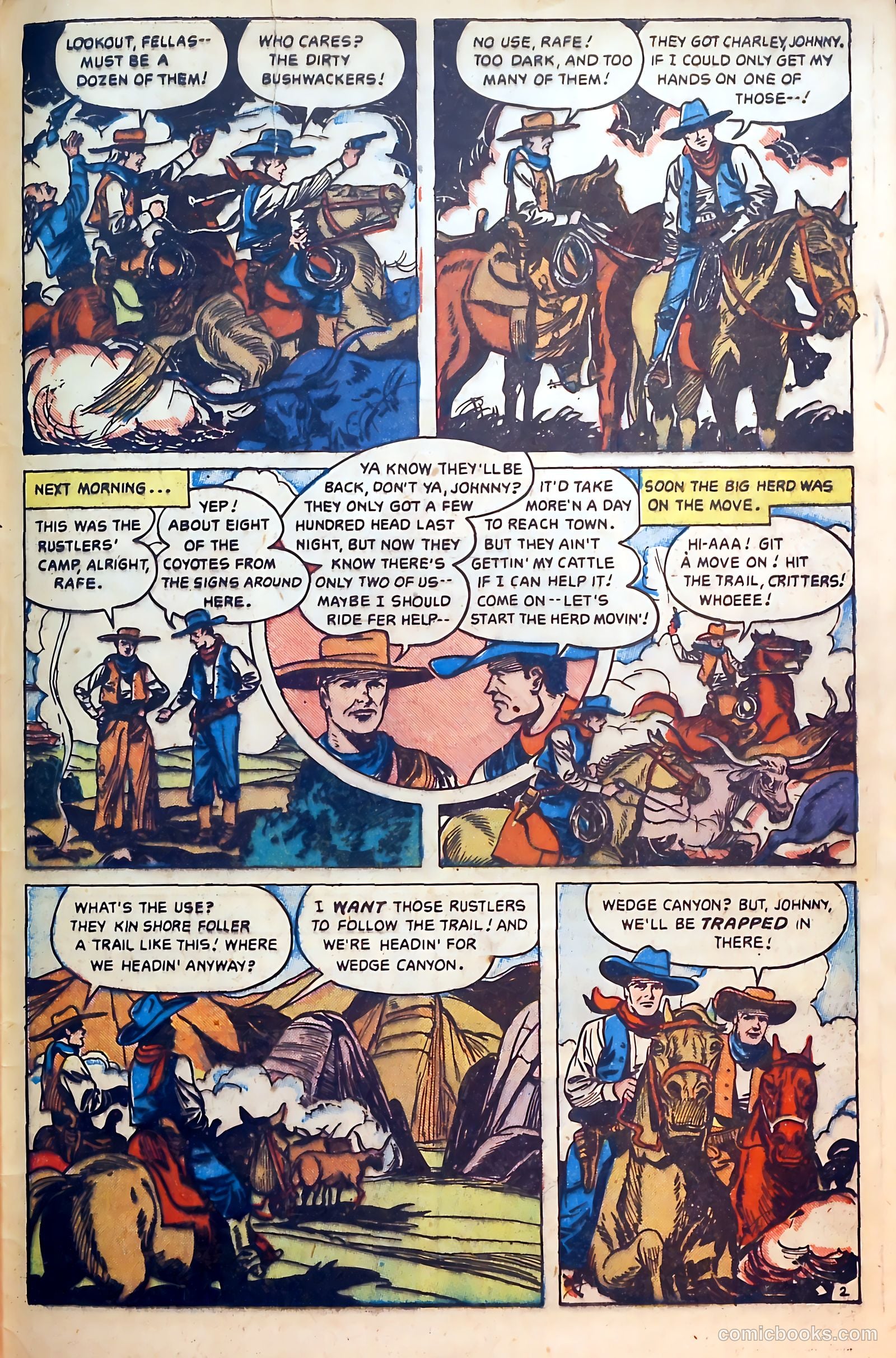 Outlaws #1 (1948) — page 45 of 52