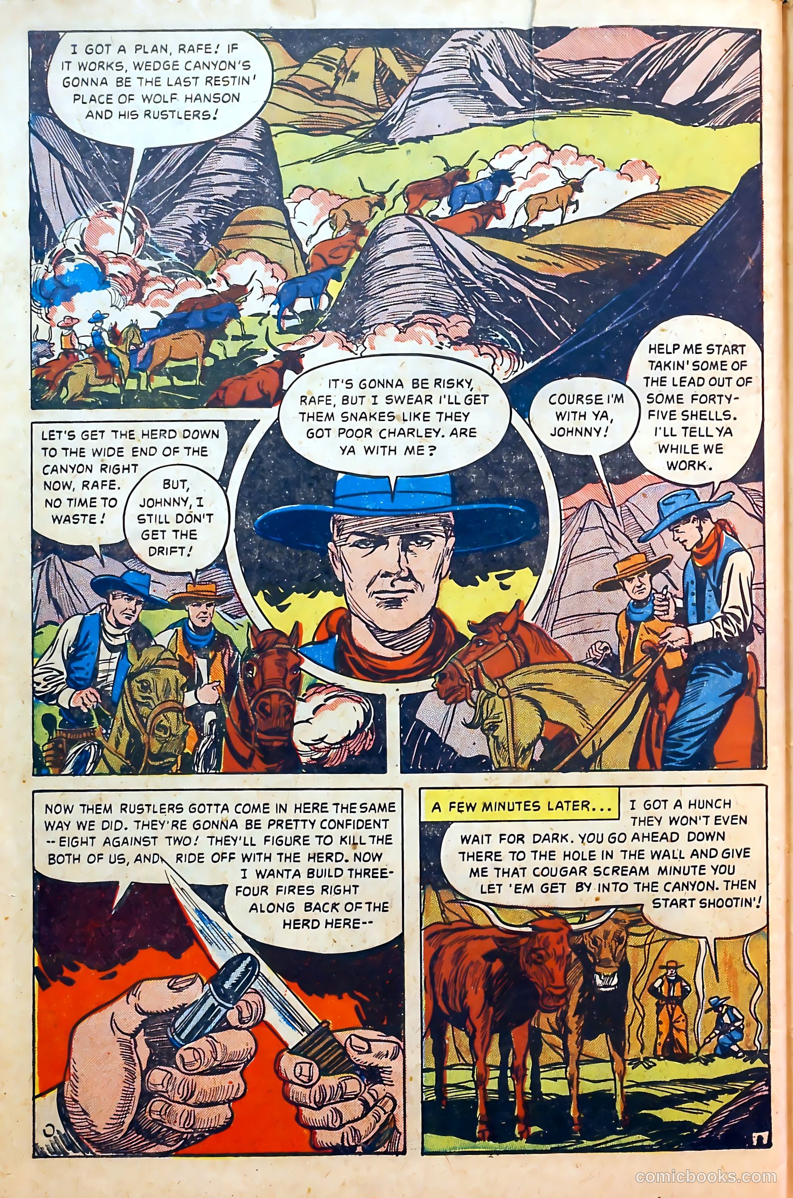 Outlaws #1 (1948) — page 46 of 52