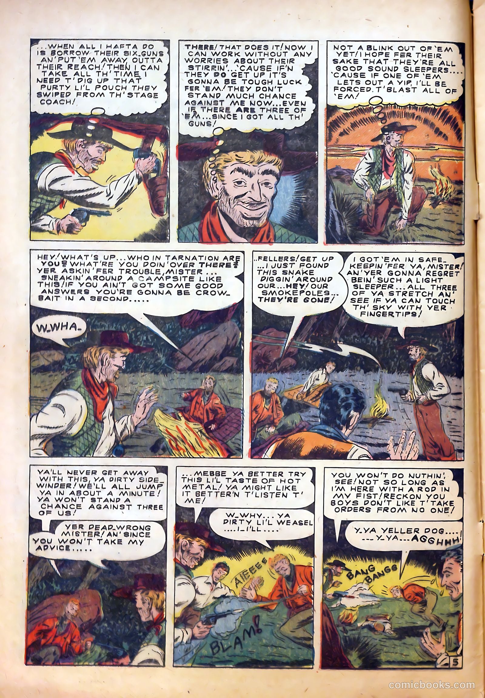 Outlaws #10 (1952) — page 6 of 36