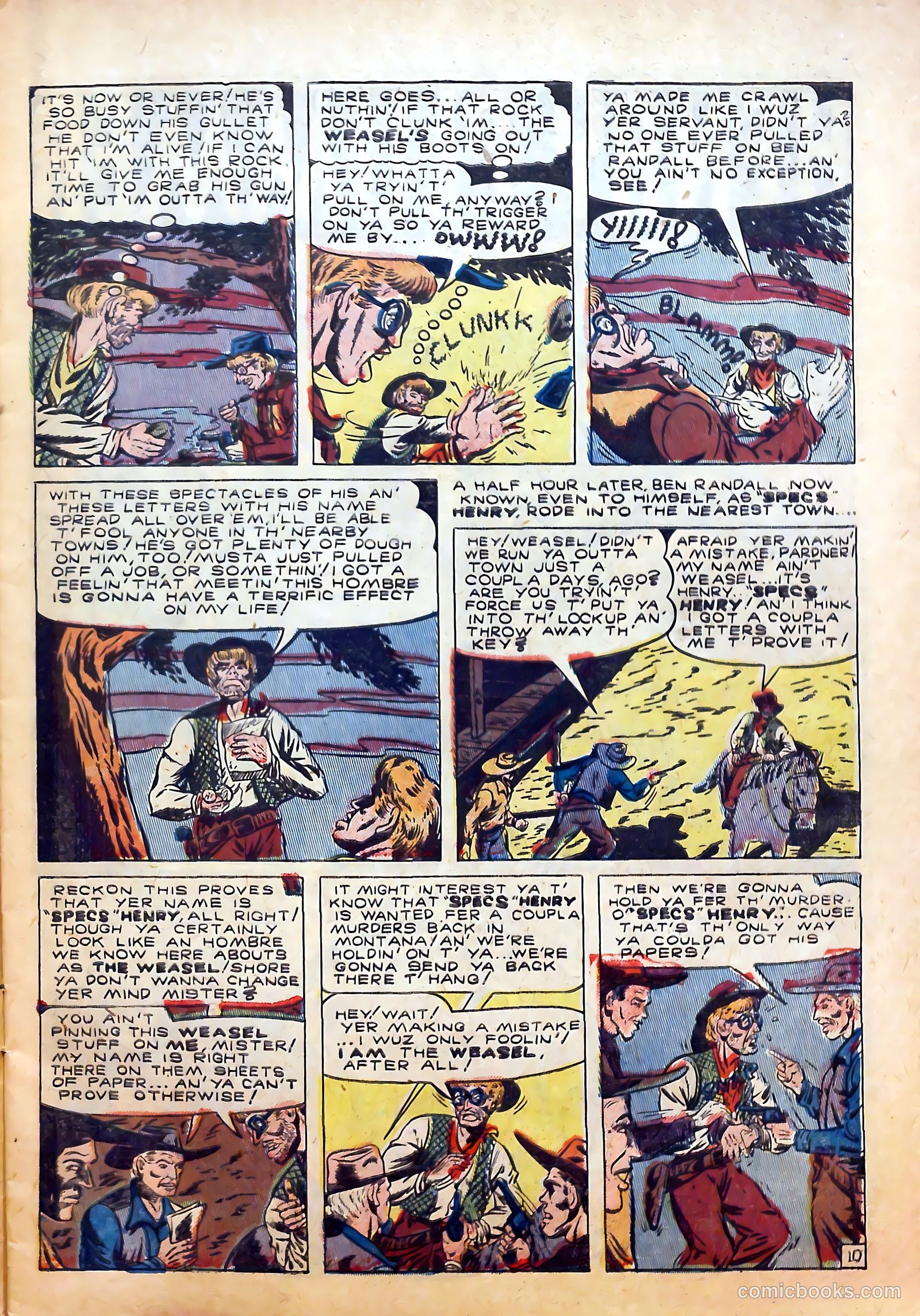Outlaws #10 (1952) — page 11 of 36