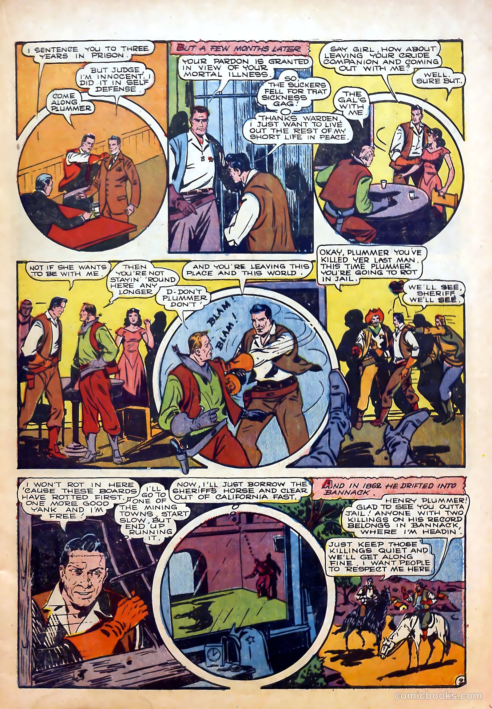 Outlaws #10 (1952) — page 13 of 36