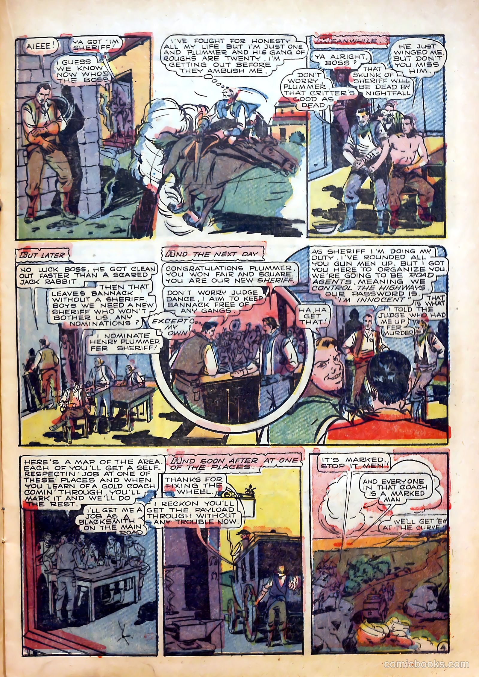 Outlaws #10 (1952) — page 15 of 36