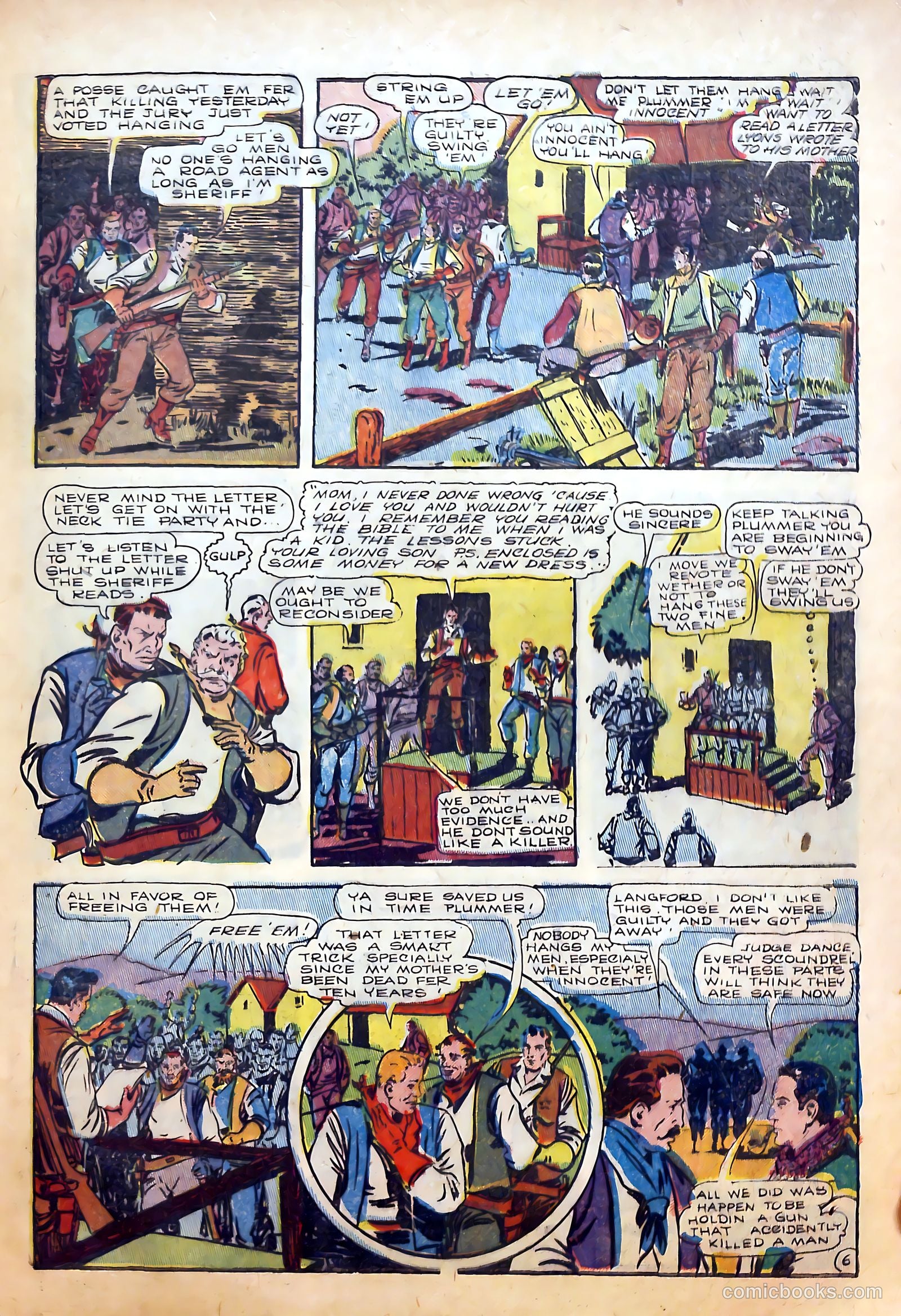 Outlaws #10 (1952) — page 17 of 36