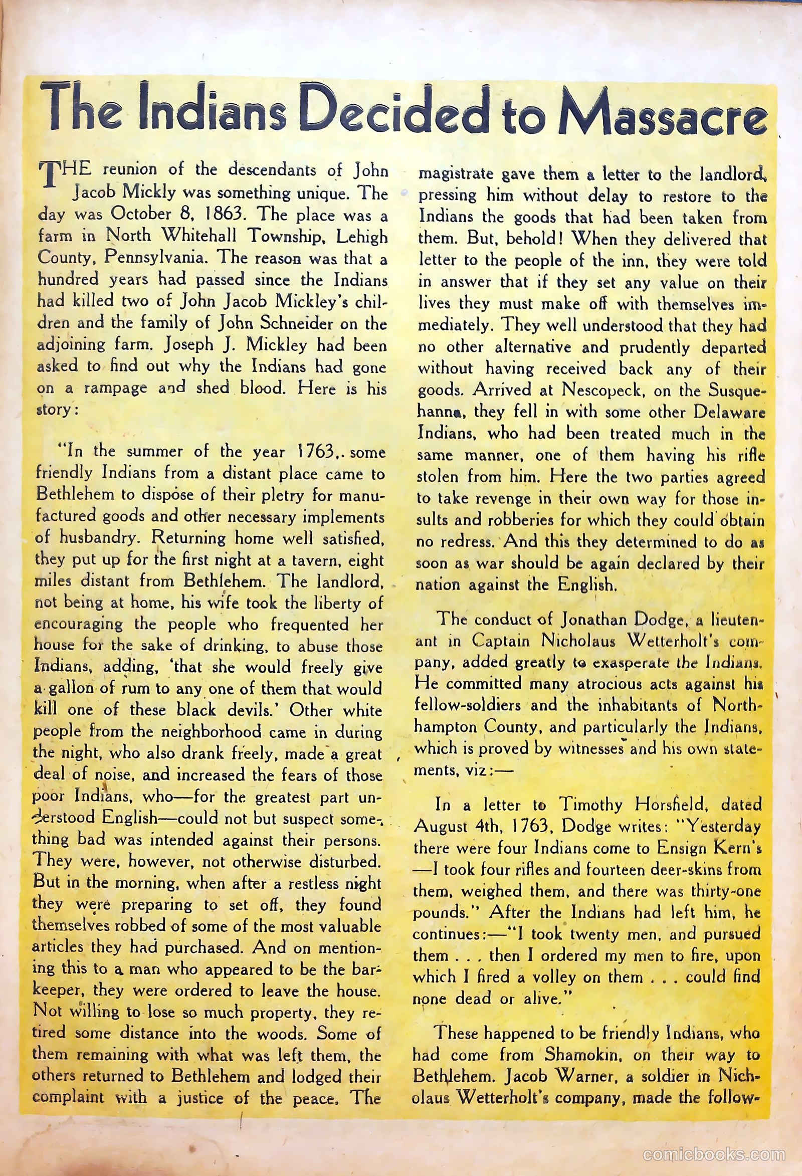 Outlaws #10 (1952) — page 21 of 36