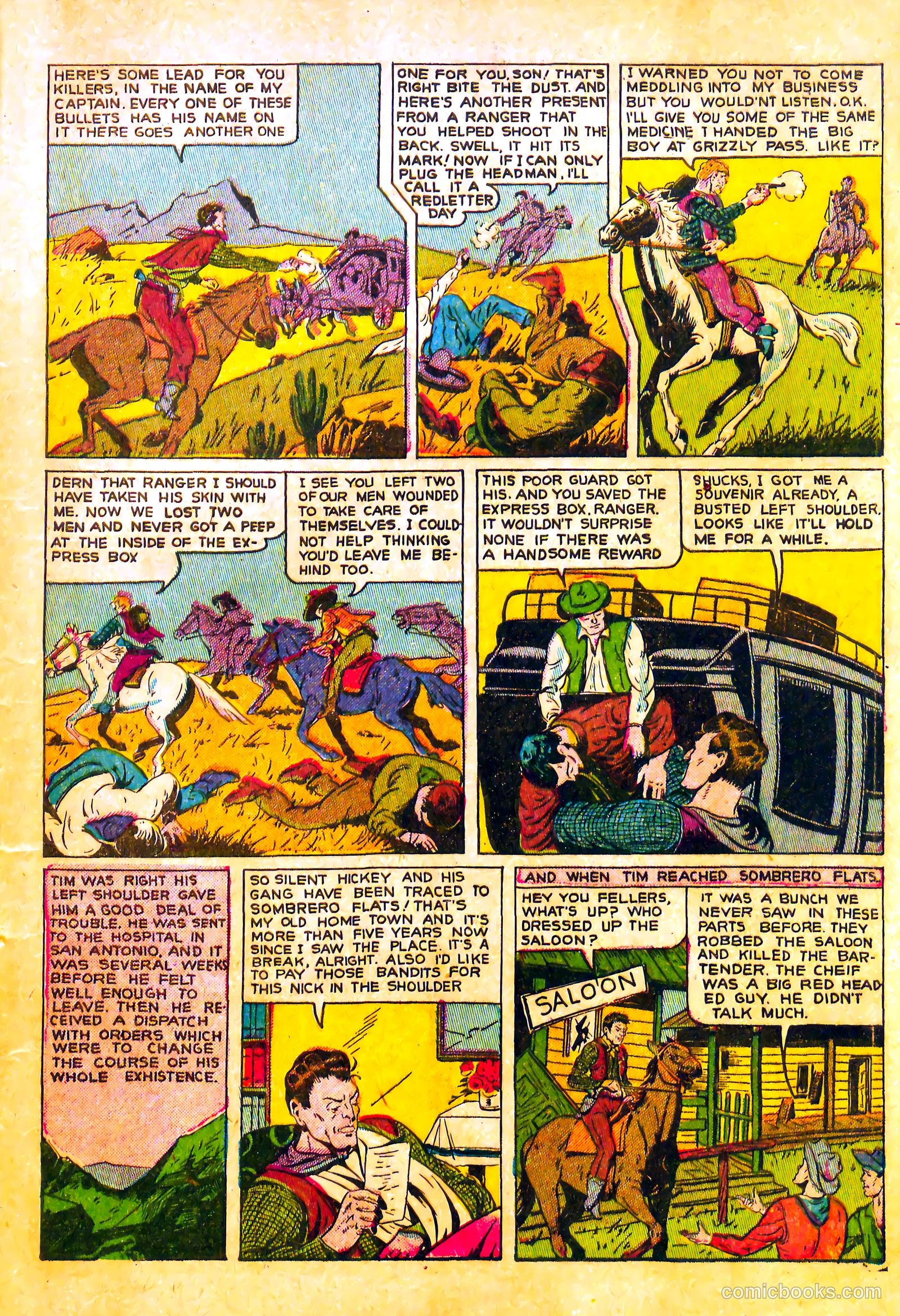 Outlaws #11 (1953) — page 5 of 36