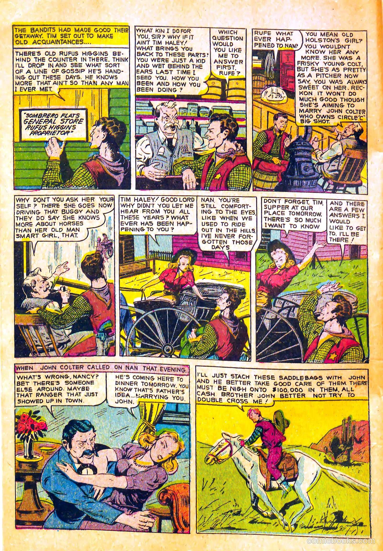 Outlaws #11 (1953) — page 6 of 36
