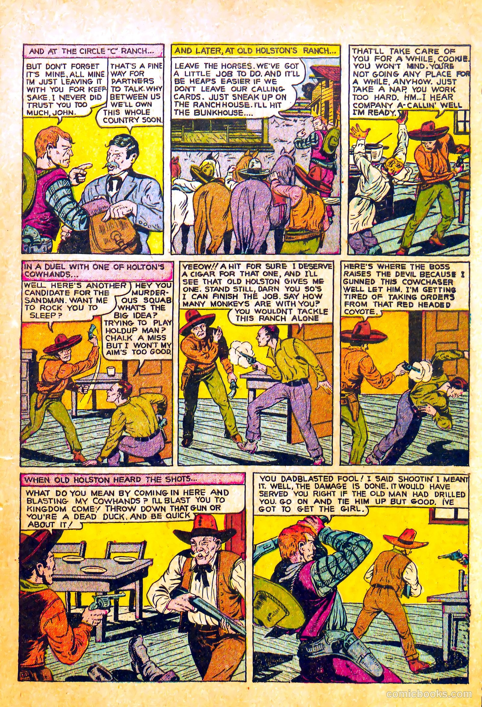 Outlaws #11 (1953) — page 7 of 36