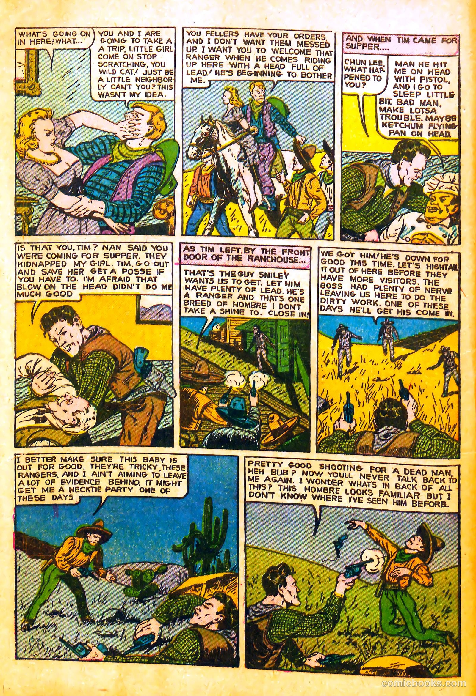 Outlaws #11 (1953) — page 8 of 36