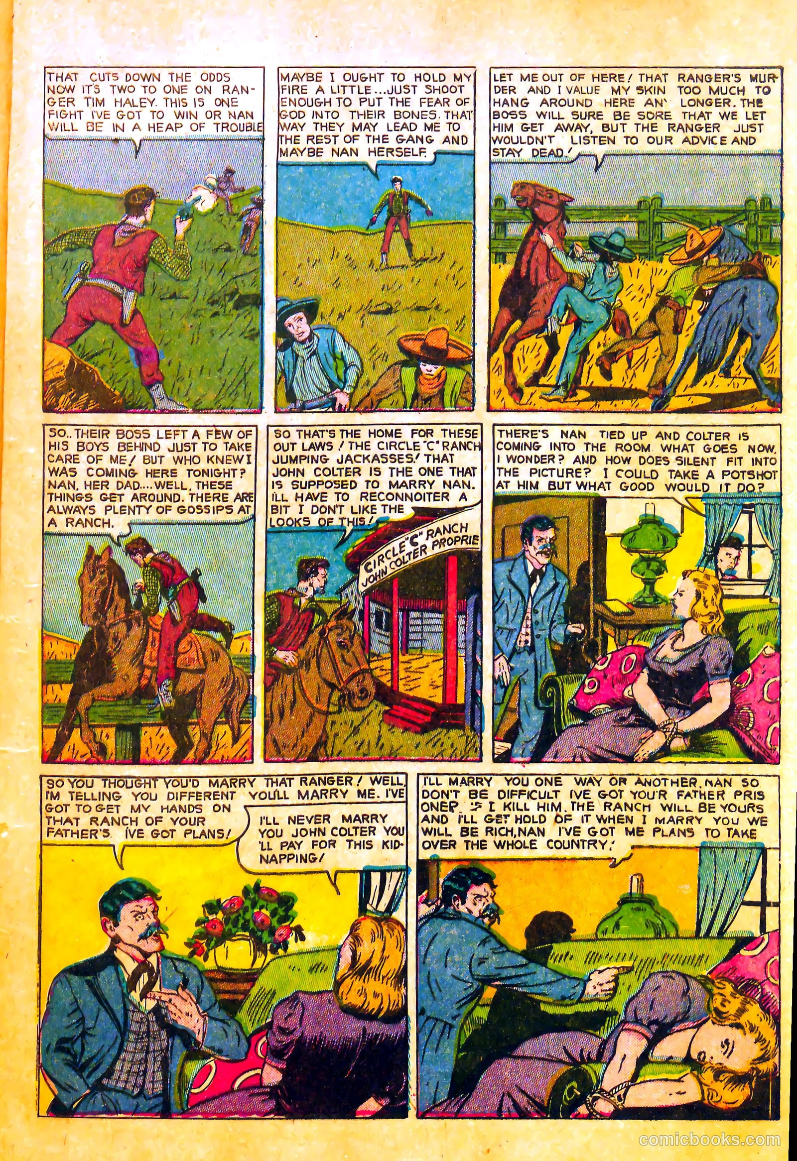 Outlaws #11 (1953) — page 9 of 36