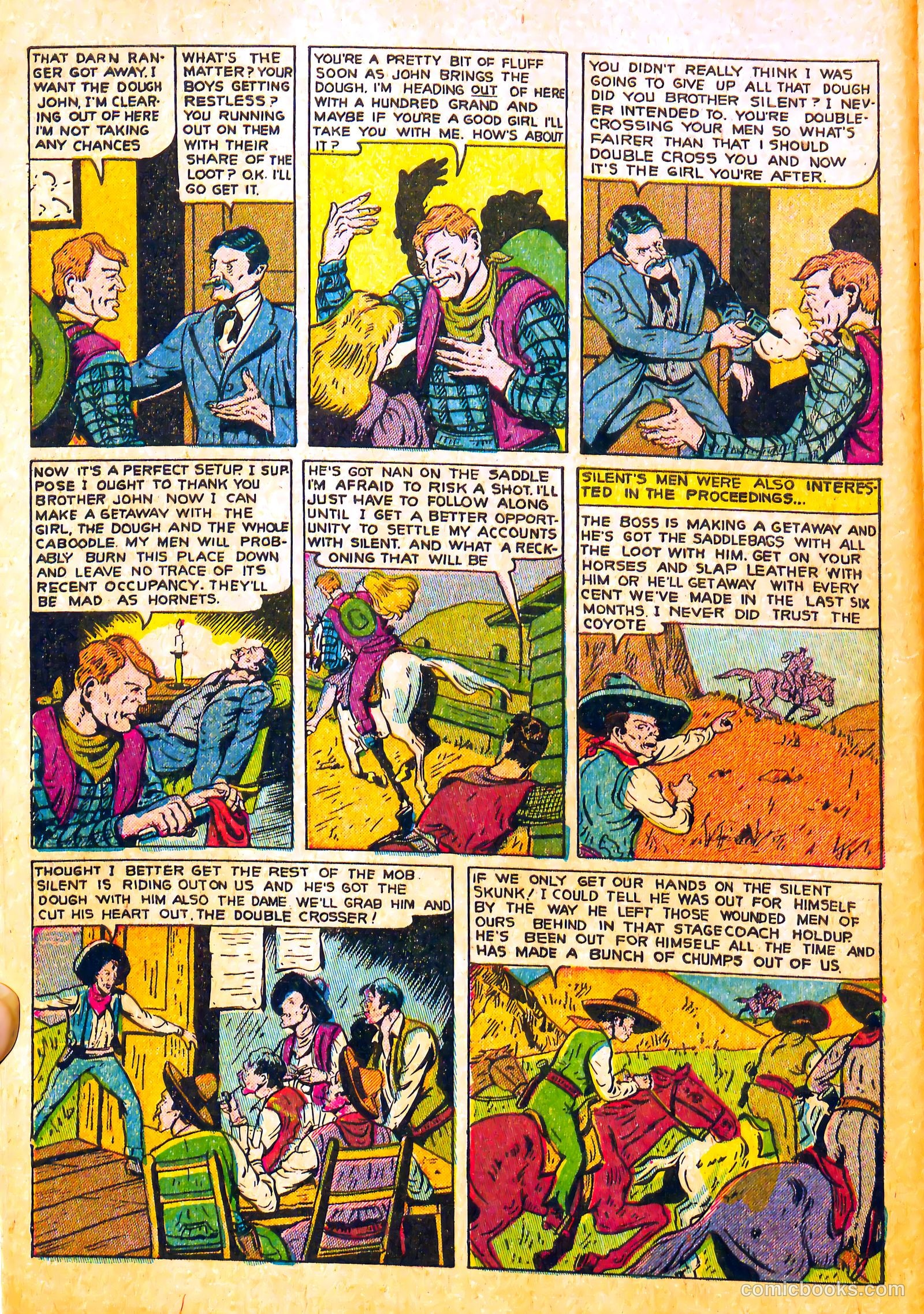 Outlaws #11 (1953) — page 10 of 36