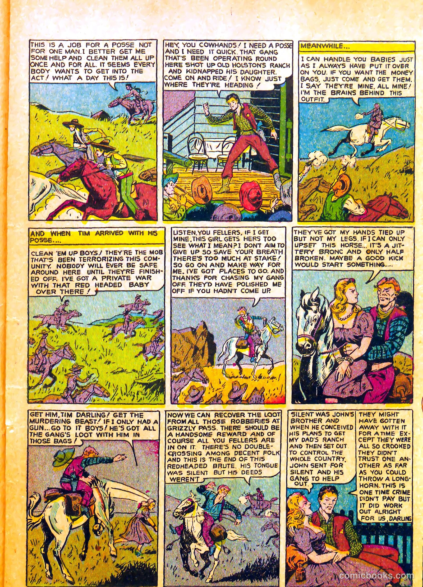 Outlaws #11 (1953) — page 11 of 36