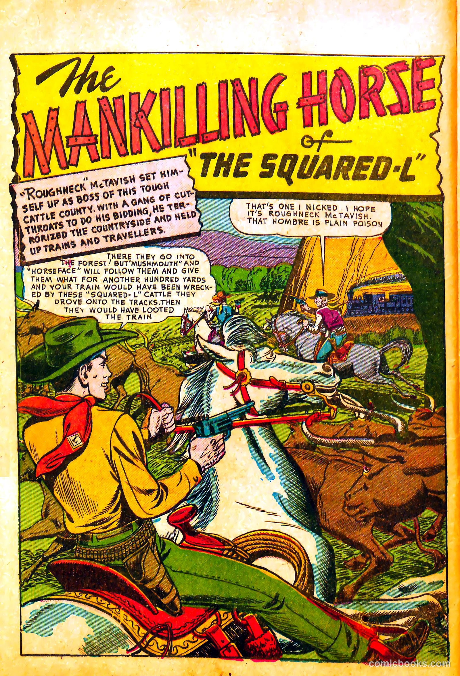 Outlaws #11 (1953) — page 12 of 36